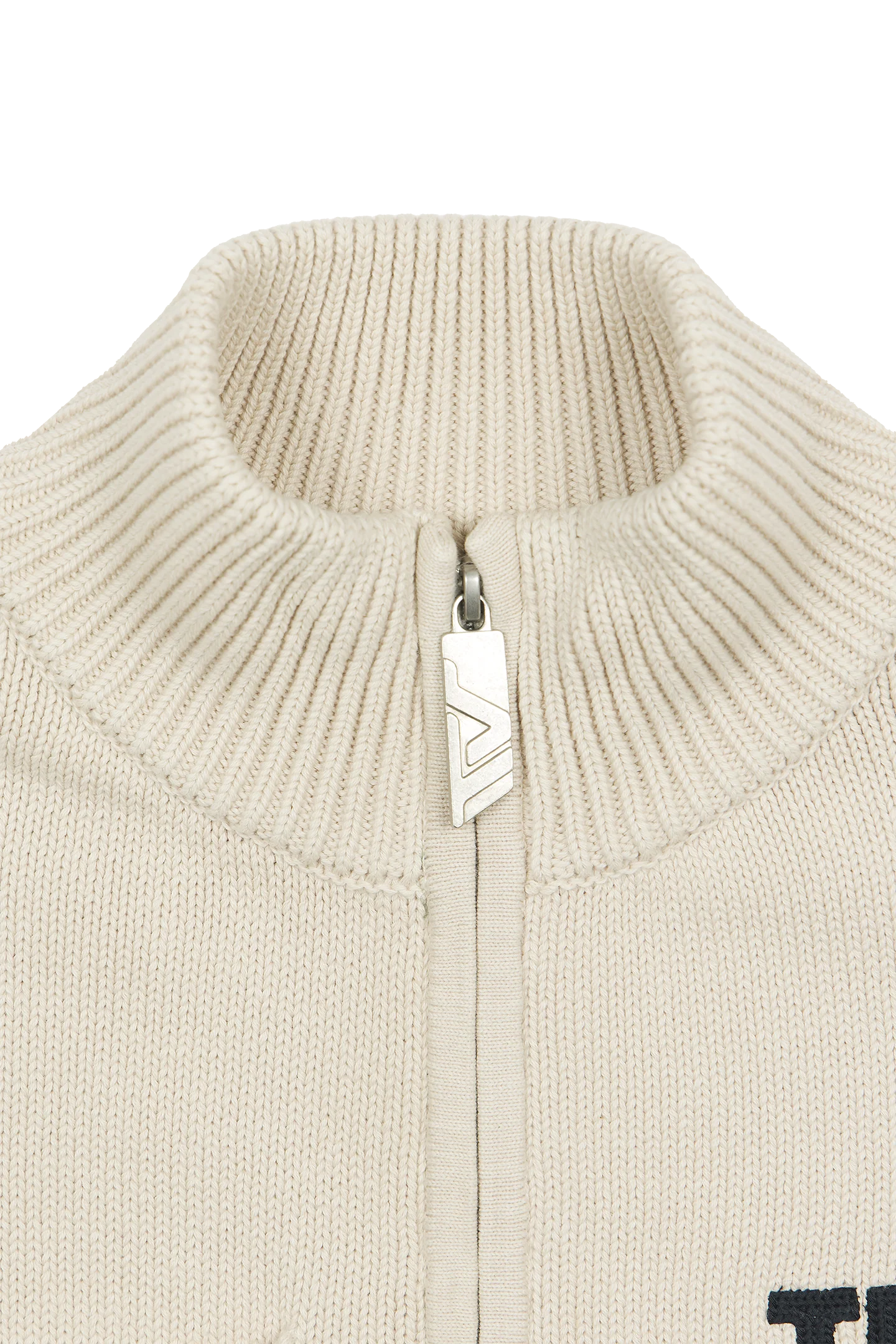 Knit Jacket Cream - Image 6