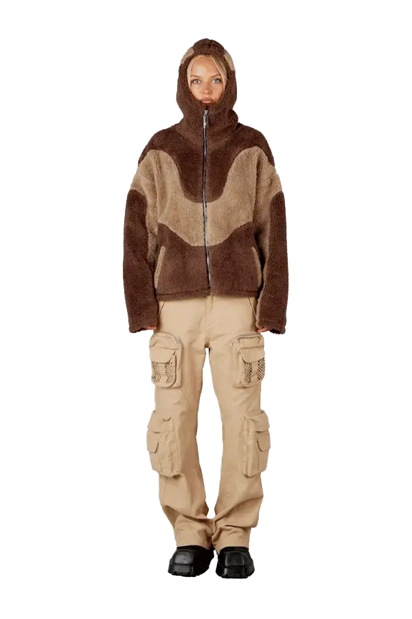 Brown Fleece Jacket 2.0 - Image 3