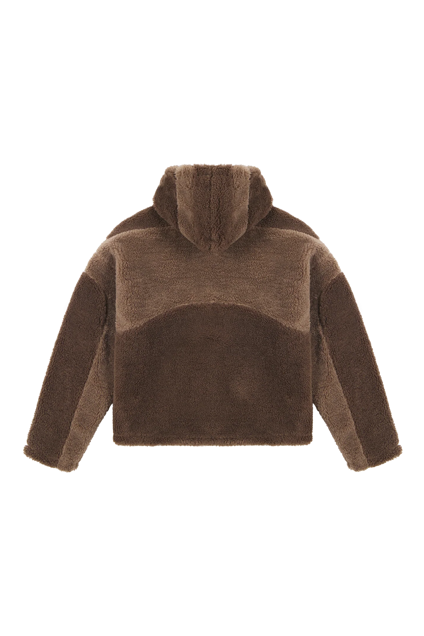 Mud Brown Fleece Jacket - Image 7