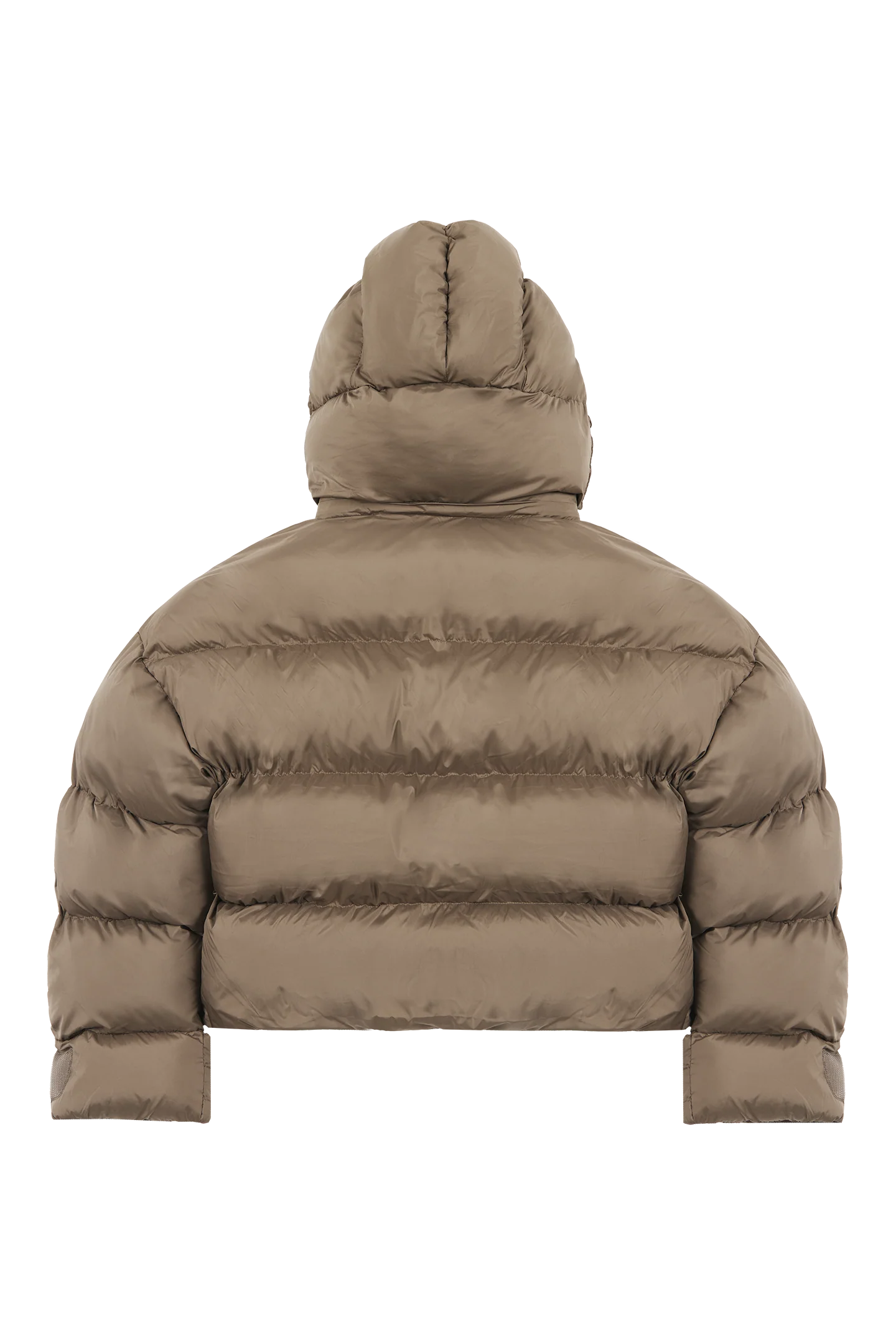 Mud Brown Puffer Jacket - Image 5