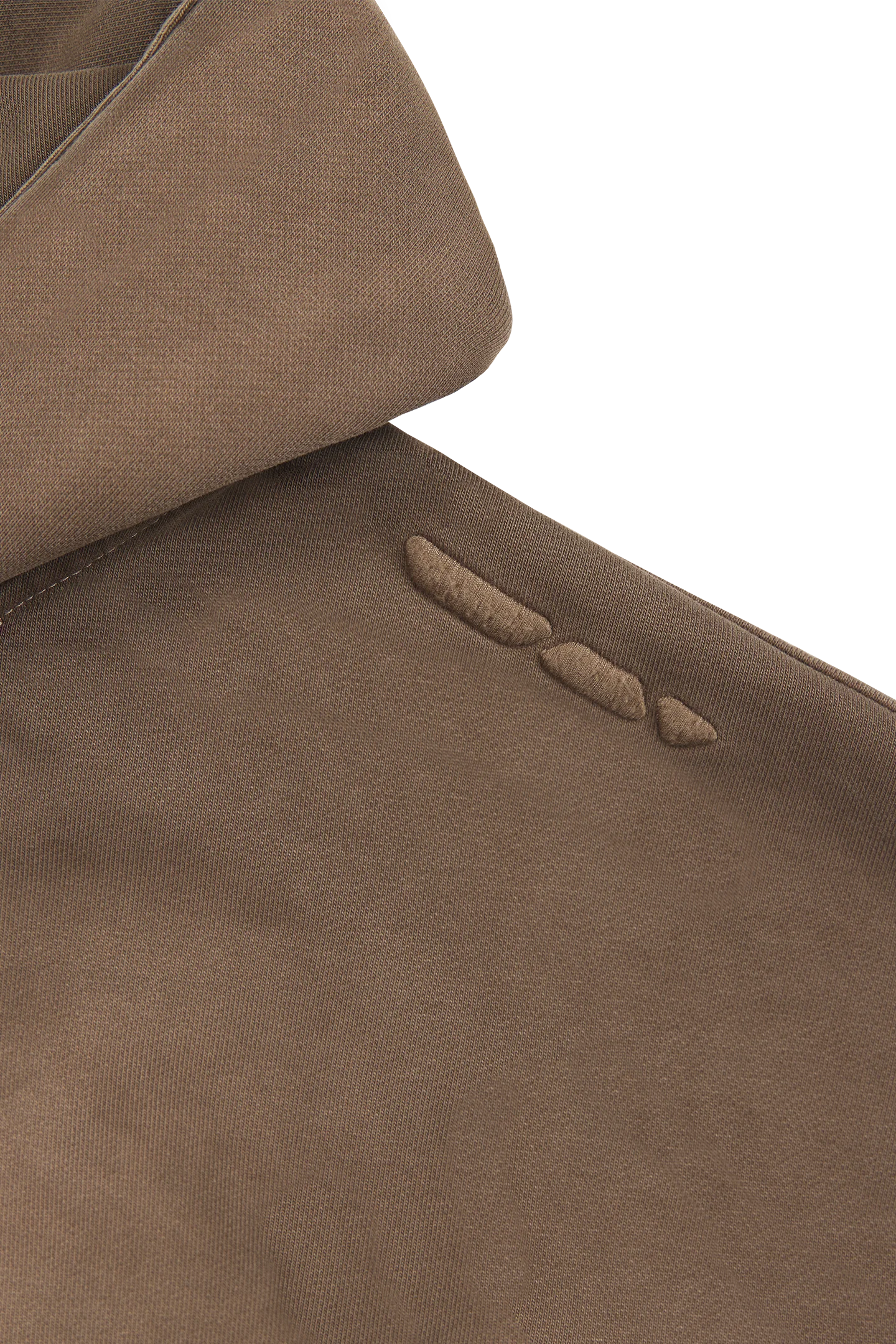 Mud Brown Zip Hoodie - Image 6