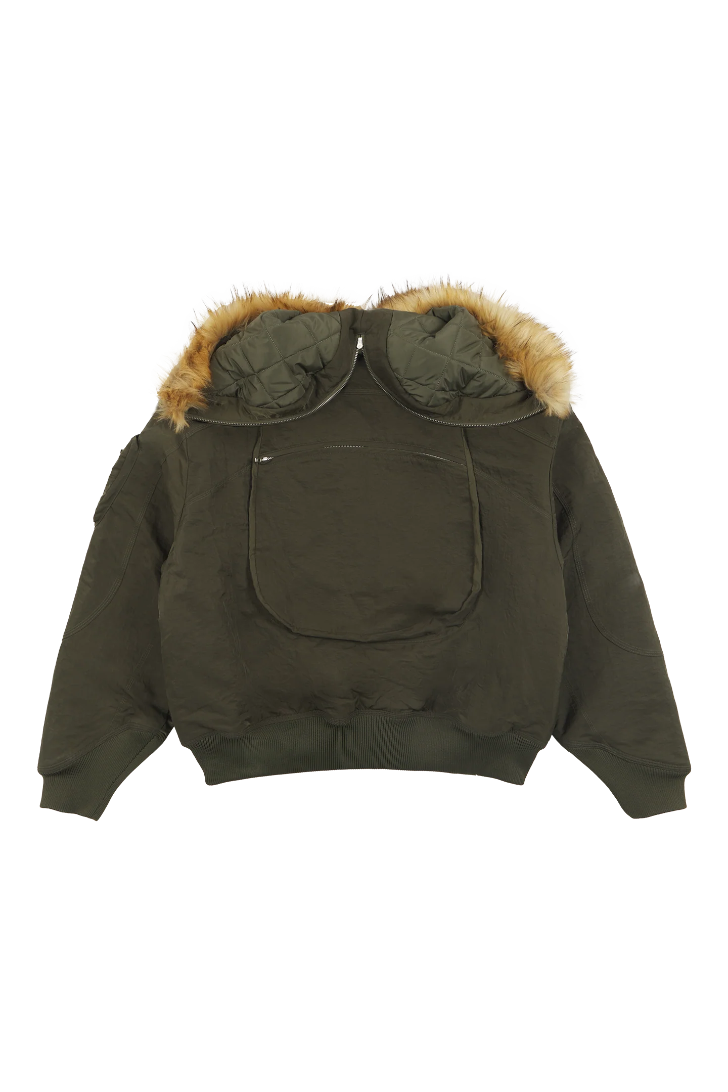 N2B Fur Bomber Jacket - Image 5