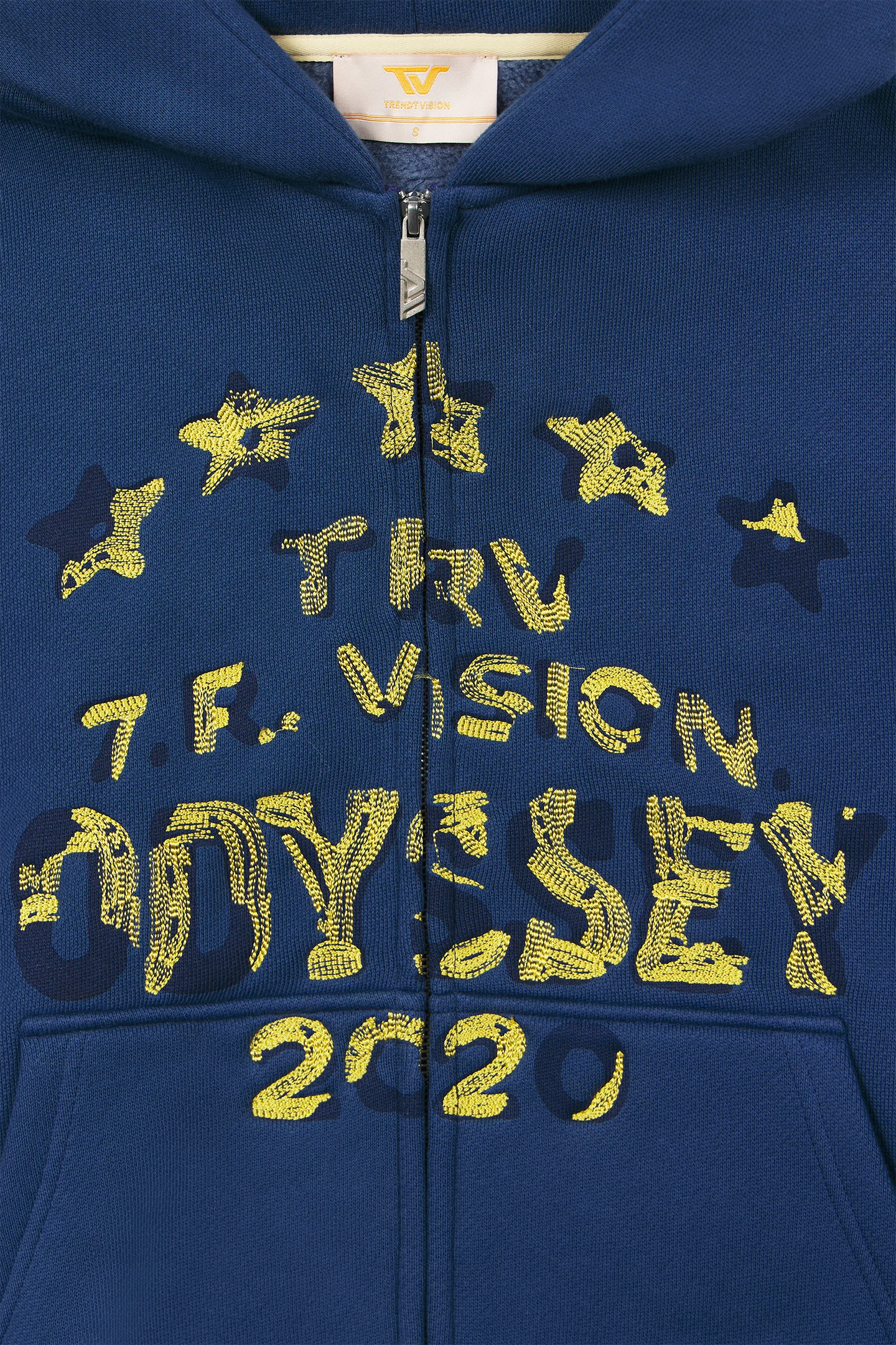 Odyssey Zip-Hoodie Blue - Image 6