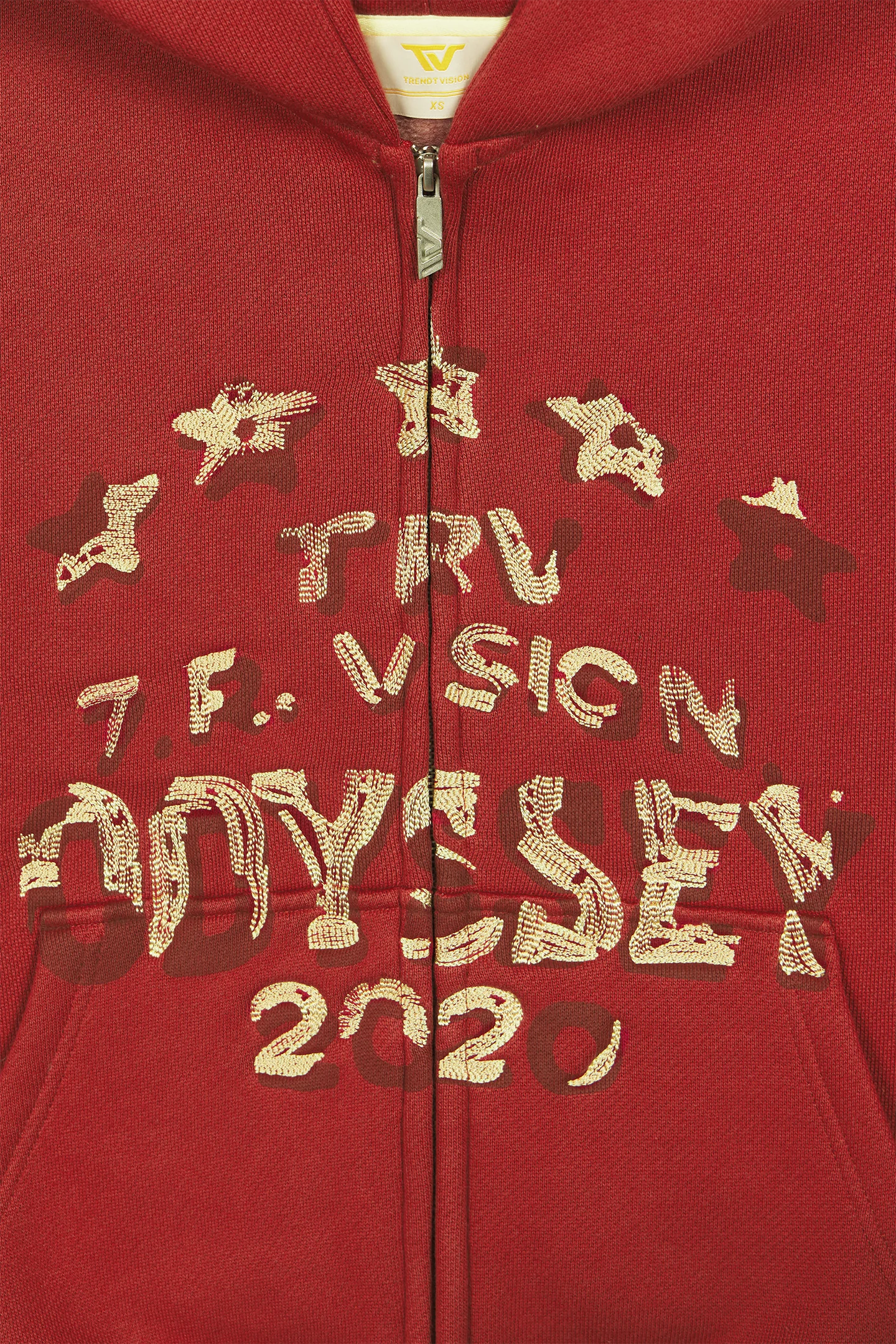 Odyssey Zip-Hoodie Red - Image 6