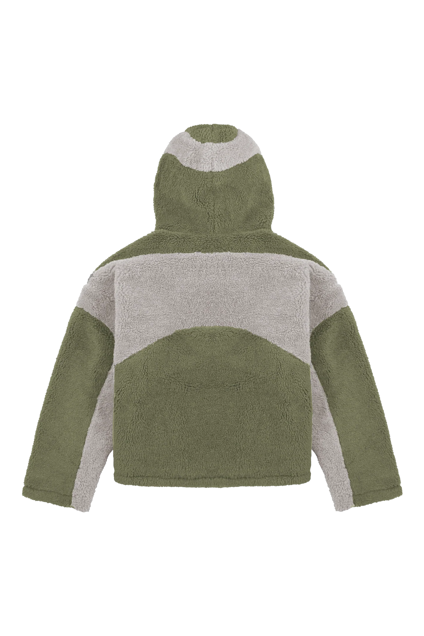 Olive Fleece Jacket 2.0 - Image 4