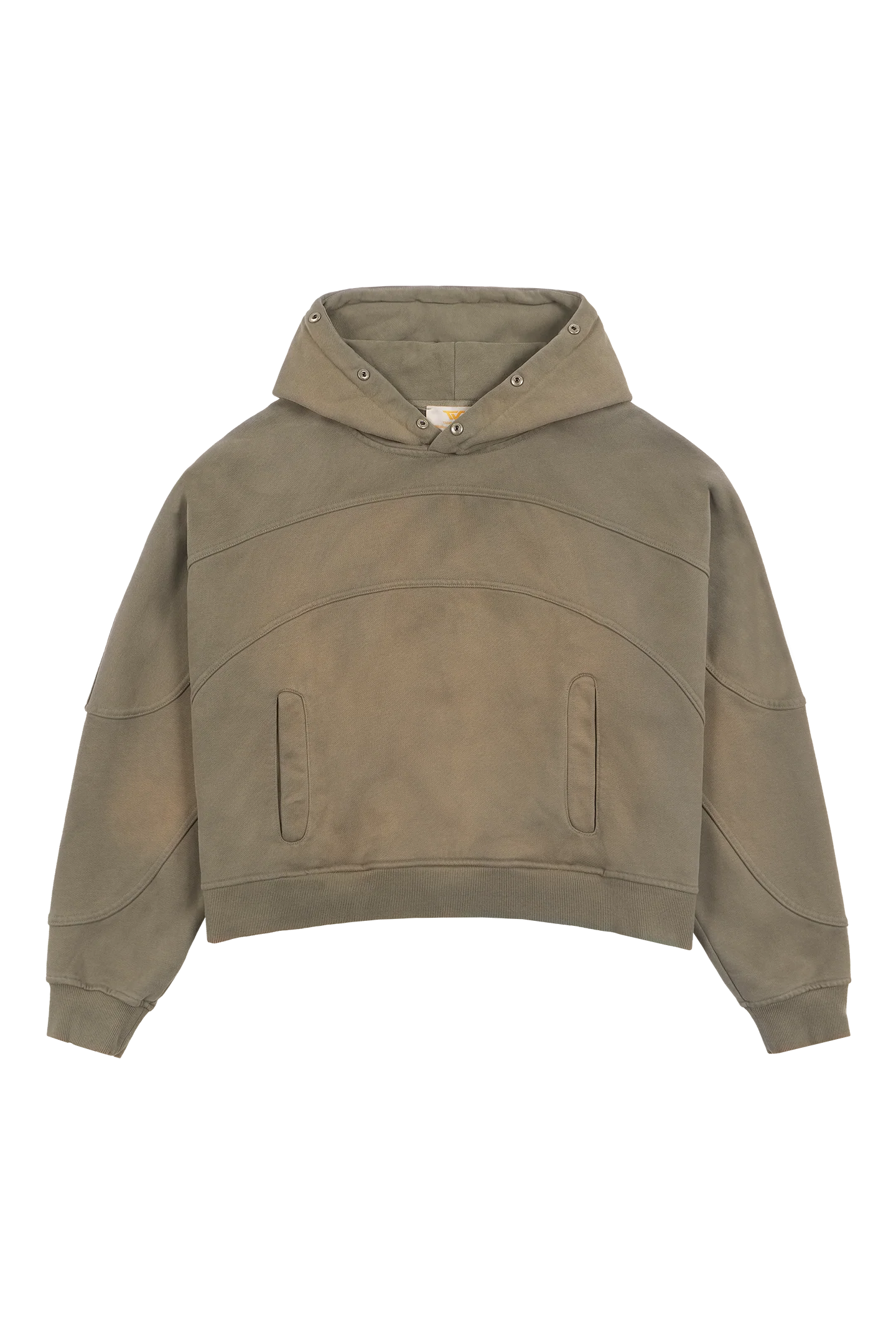 Olive Fur Hoodie - Image 5