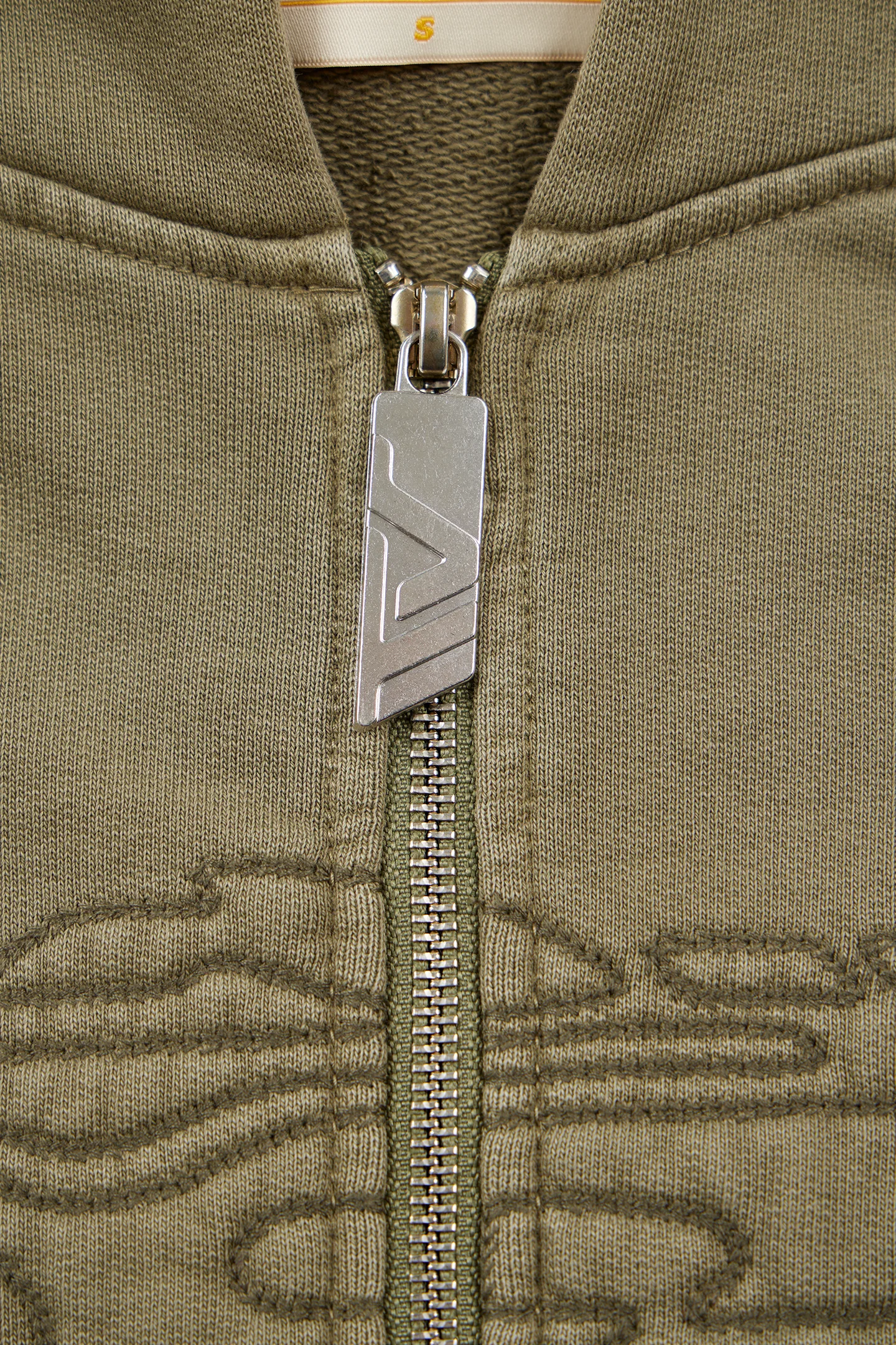 Olive Zip Hoodie - Image 4