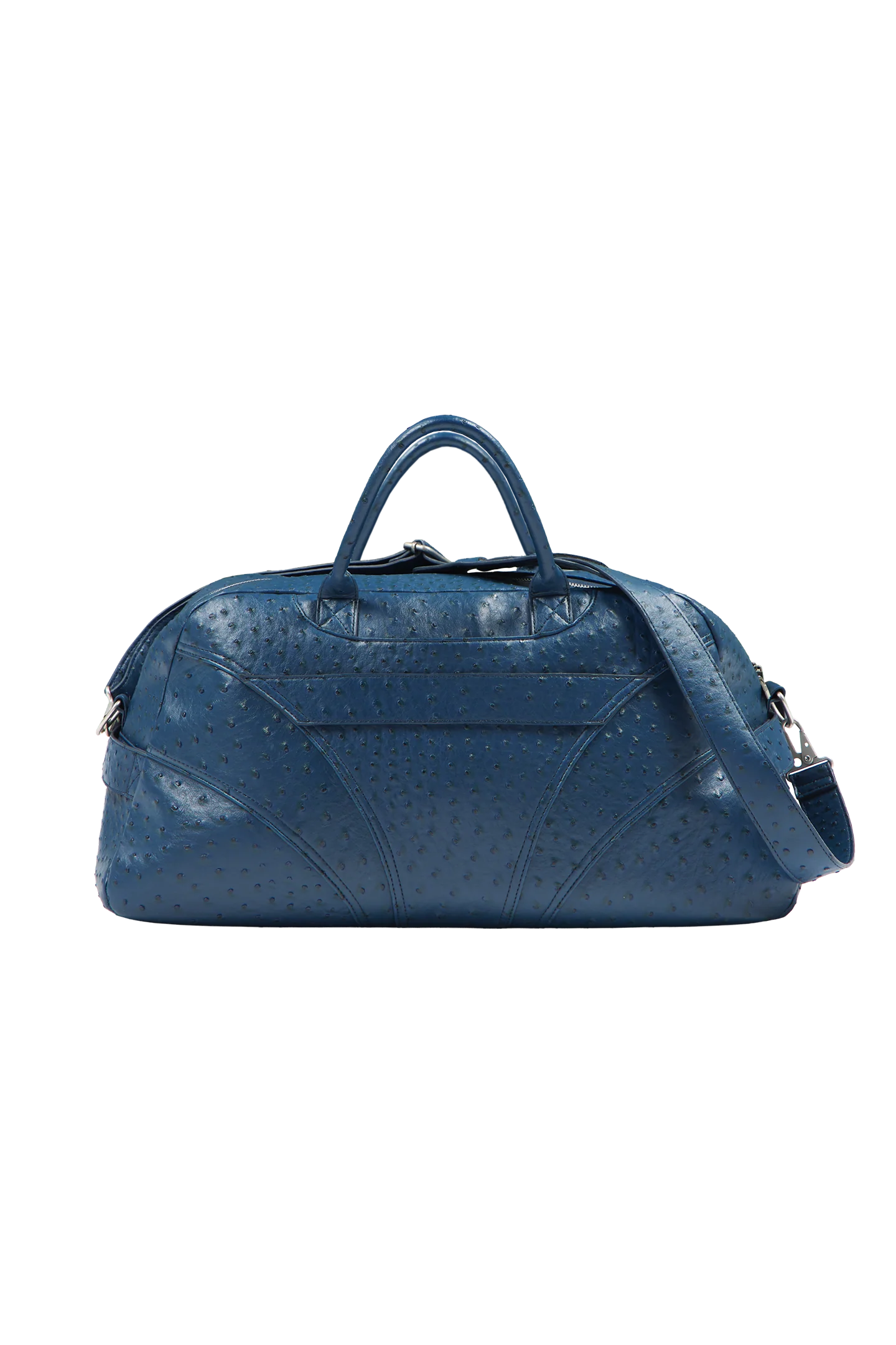 "Ostrich" Duffle Bag Blue - Image 4