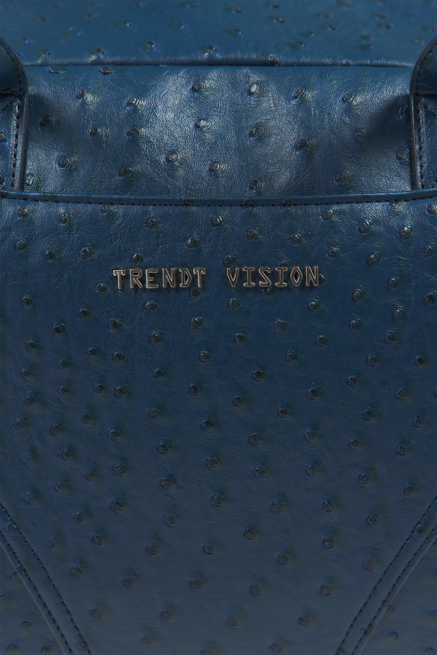 "Ostrich" Duffle Bag Blue - Image 5