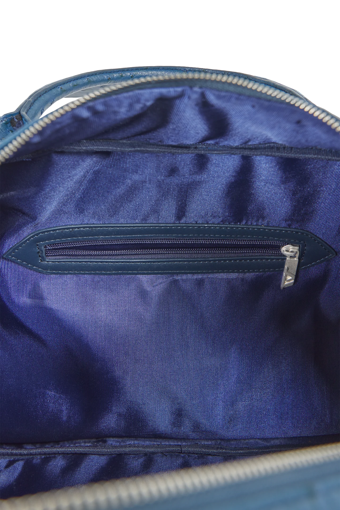 "Ostrich" Duffle Bag Blue - Image 7