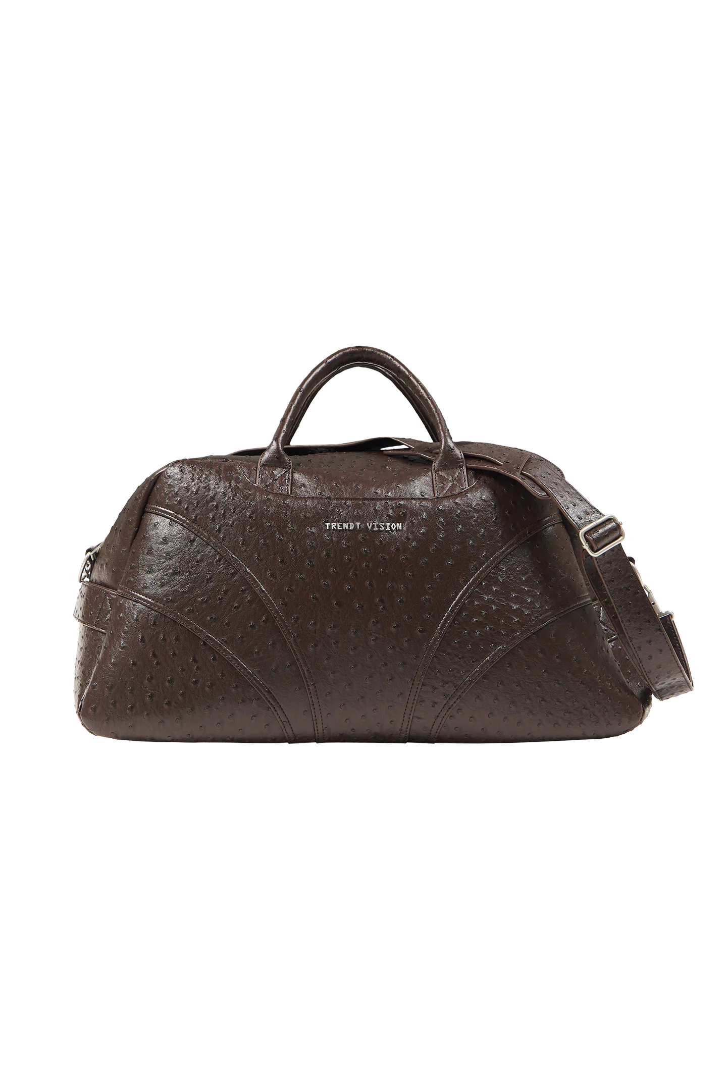 "Ostrich" Duffle Bag Brown