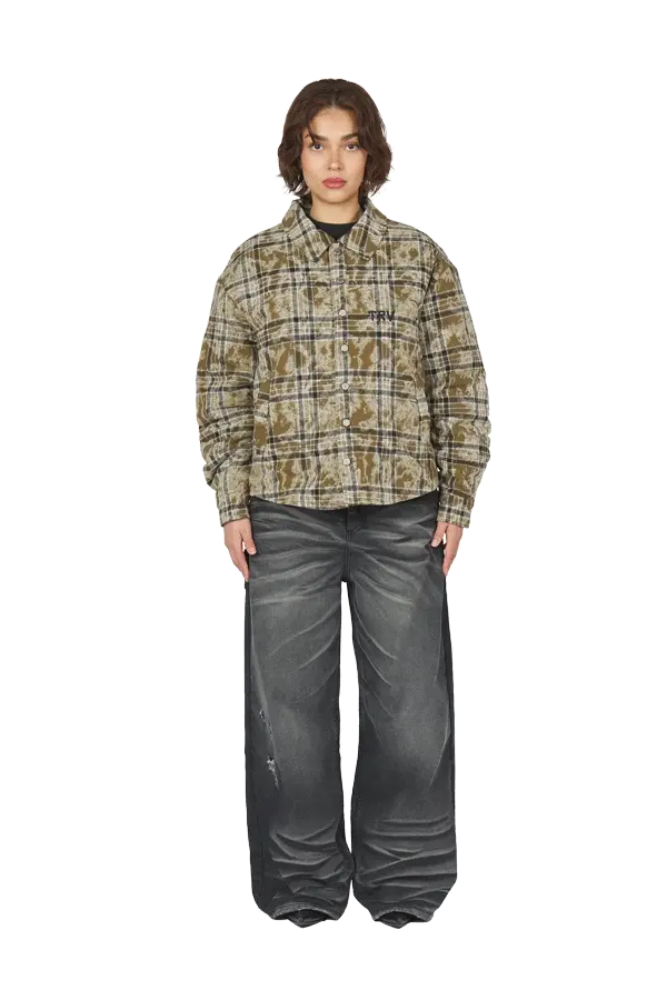 Padded Flannel Jacket - Image 3