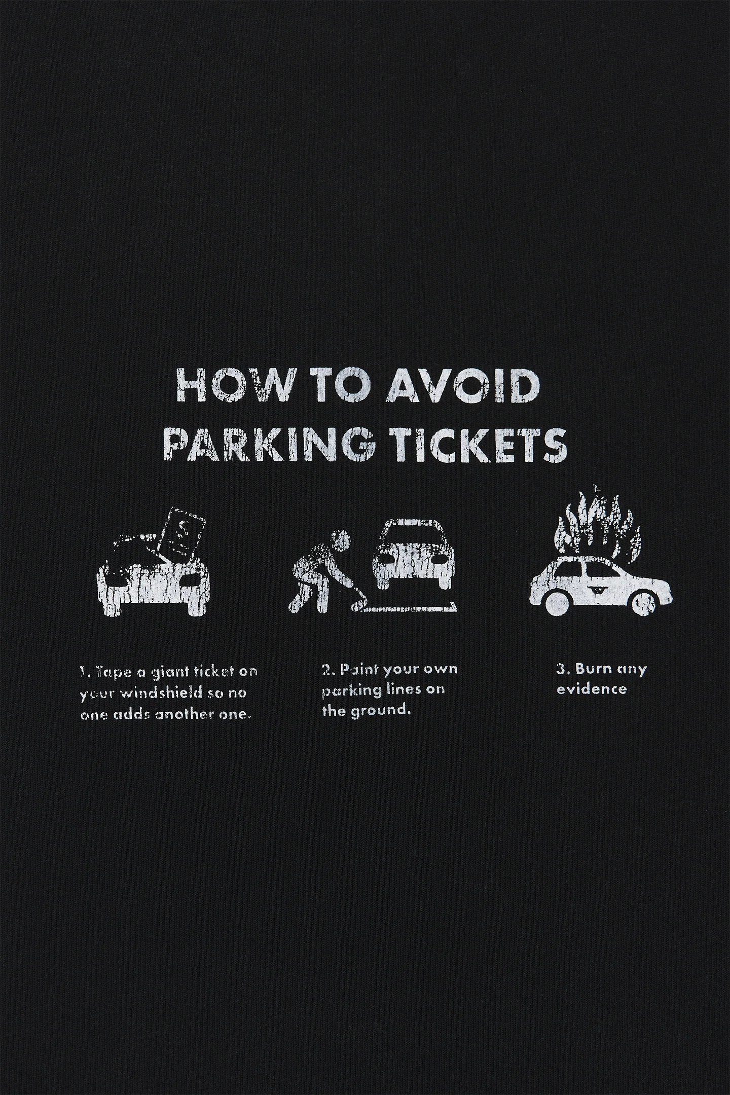 Parking Tee Black - Image 6