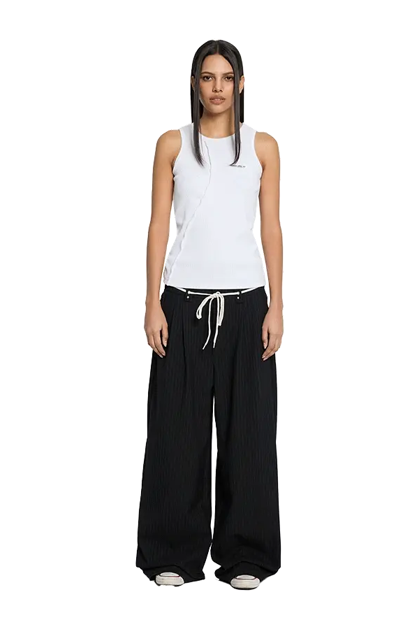 Pin Strip Suit Pants - Image 3