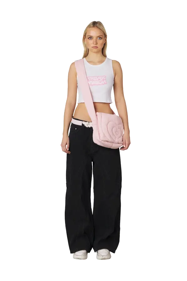 Pink Puffer Bag - Image 4