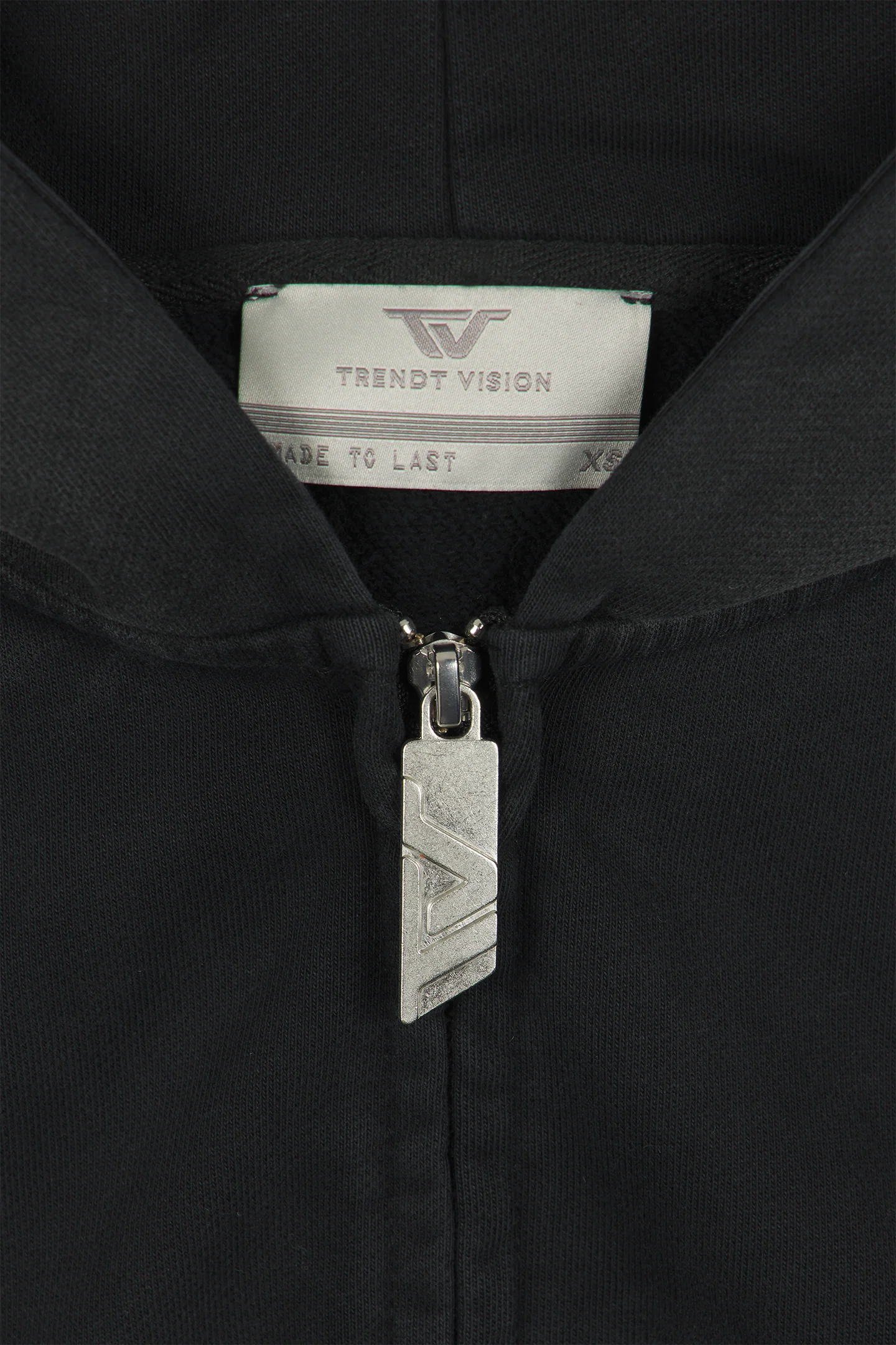 Black Zip Hoodie - Image 5