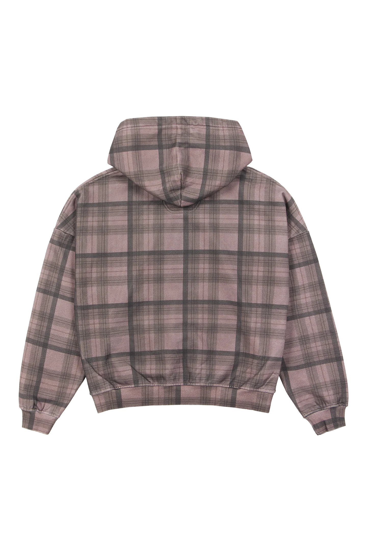 Plaid Zip Hoodie - Image 5