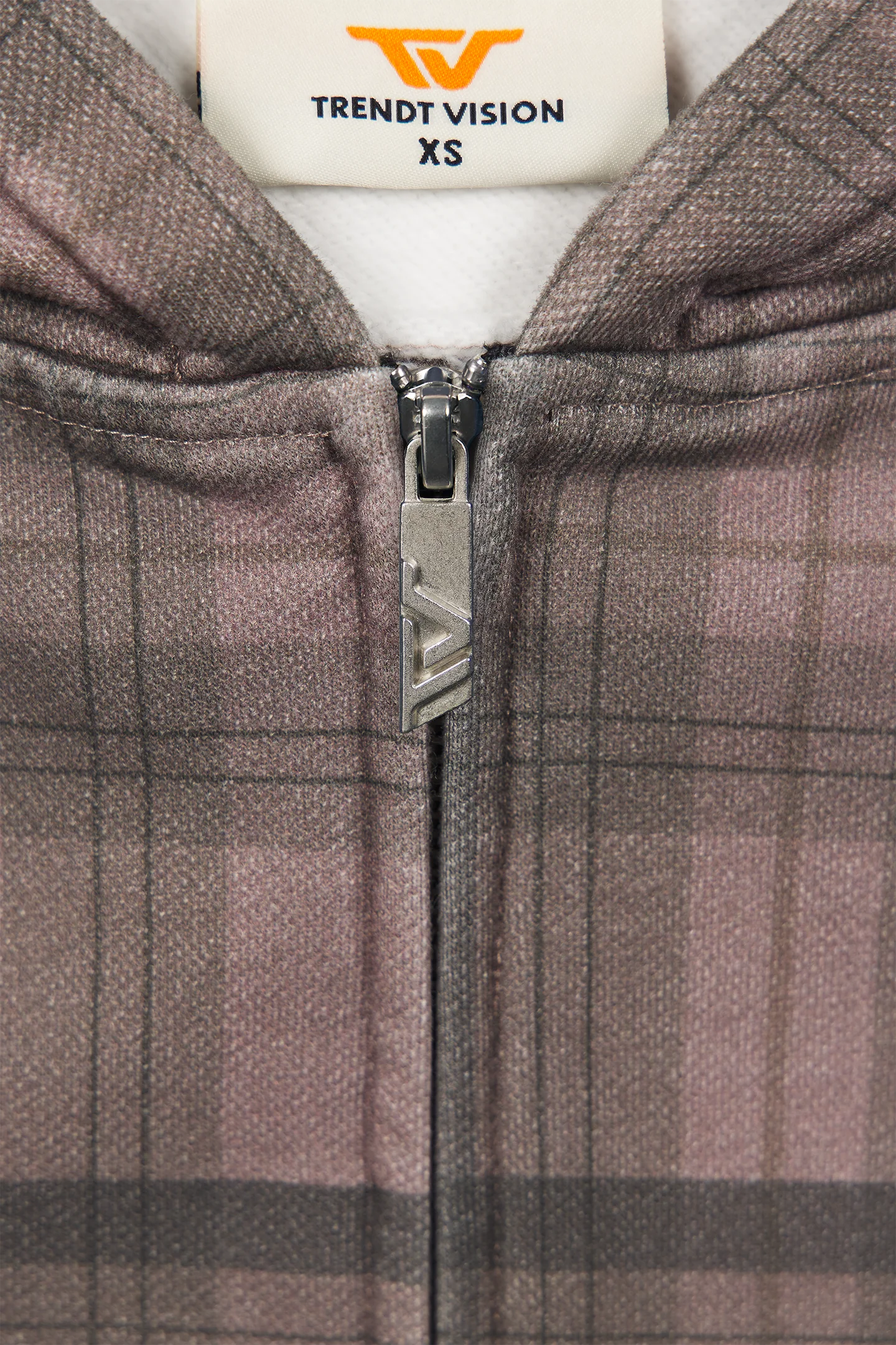 Plaid Zip Hoodie - Image 6