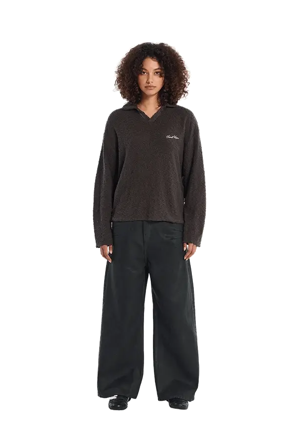 Polo Knit Sweater - Image 3