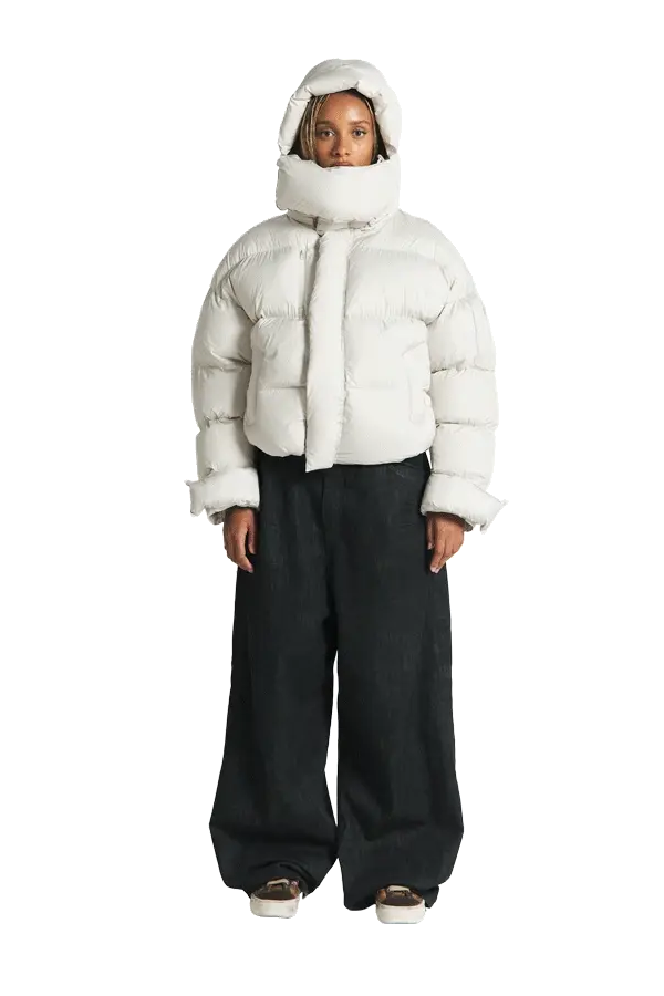 Pufferjacket Chalk White - Image 3