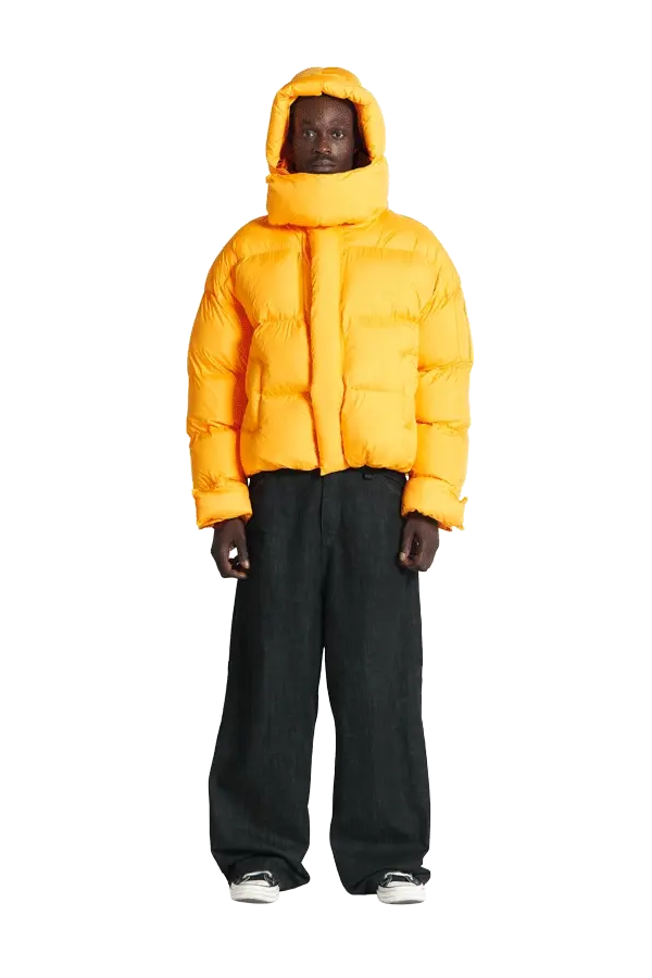 Pufferjacket Orange - Image 3