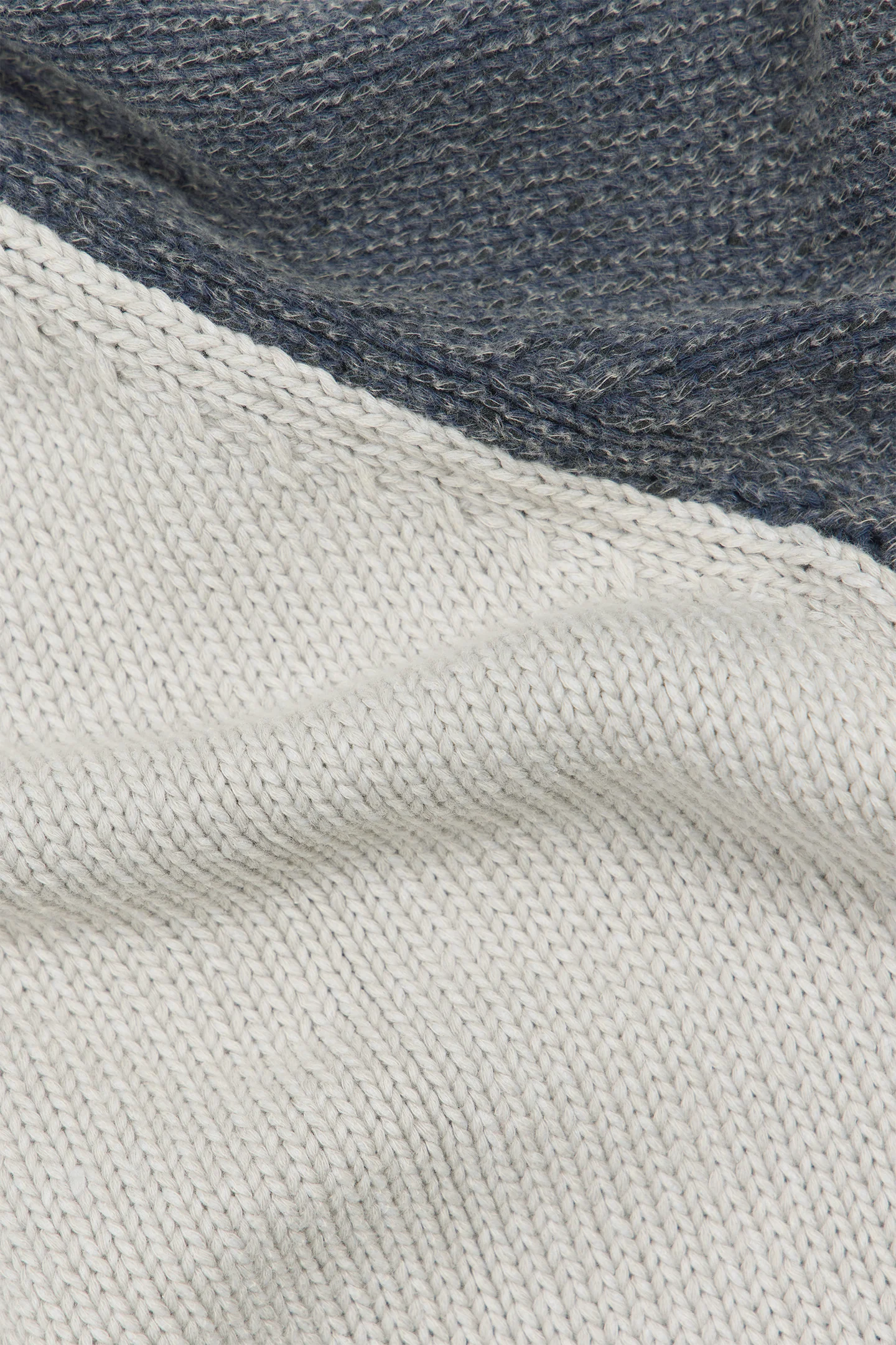 Raglan Knit Sweater Blue Grey - Image 7