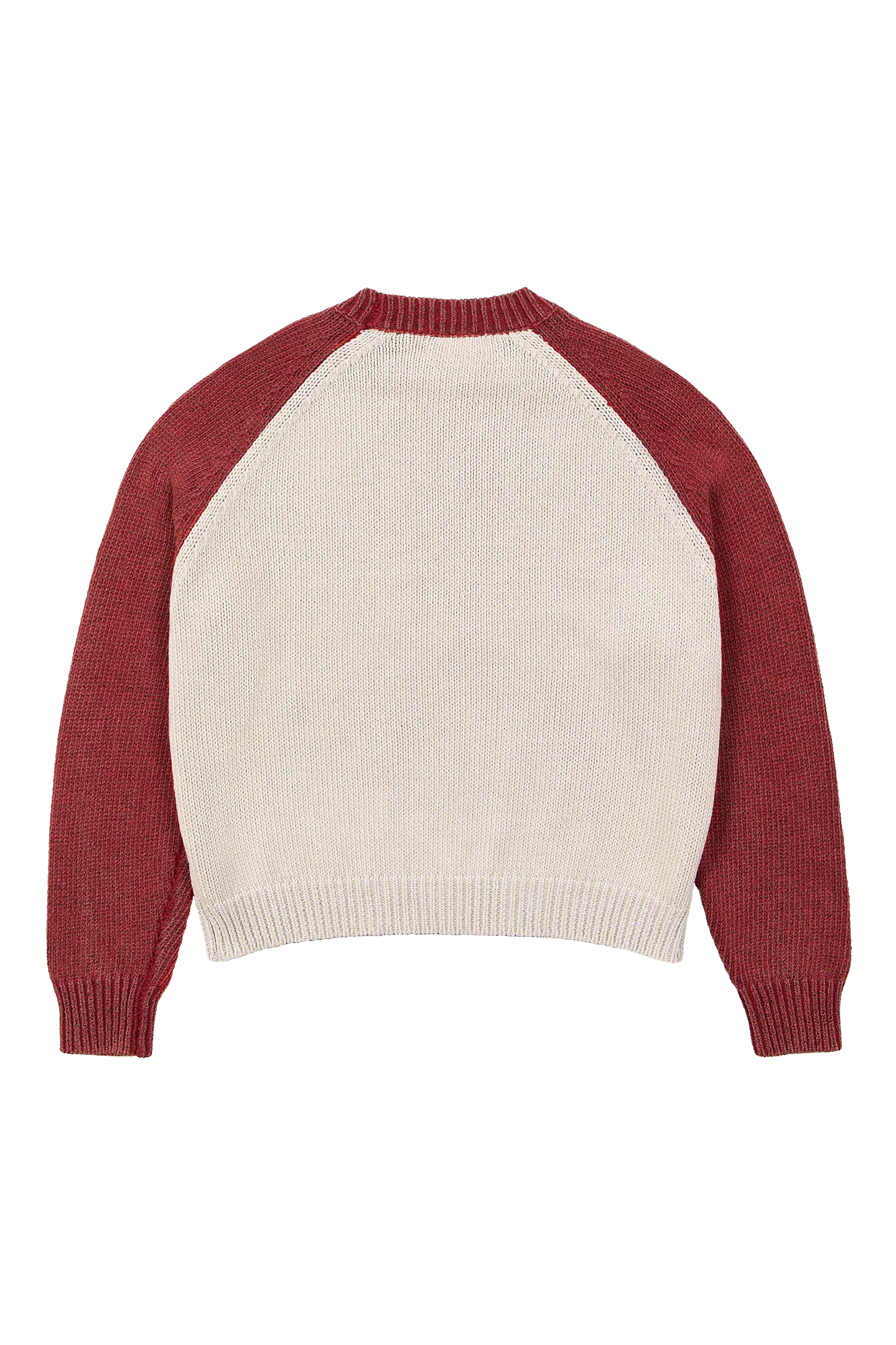 Raglan Knit Sweater Red - Image 5