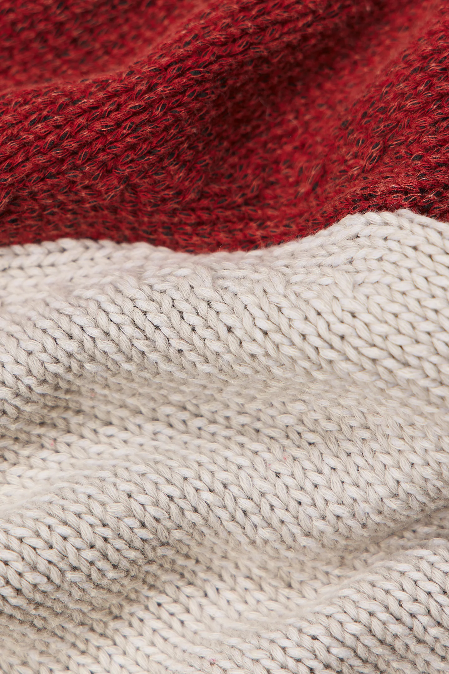 Raglan Knit Sweater Red - Image 7