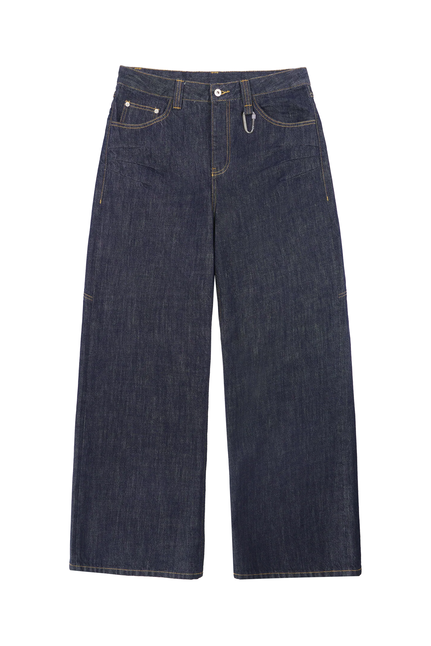 Raw Denim Jeans Blue - Image 3