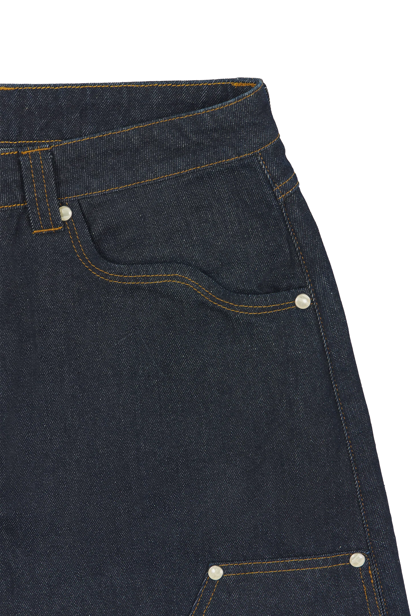 Raw Denim Carpenter Jeans - Image 6
