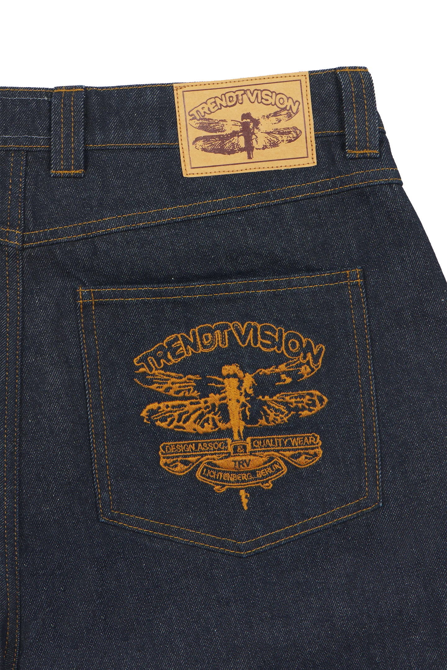 Raw Denim Carpenter Jeans - Image 7