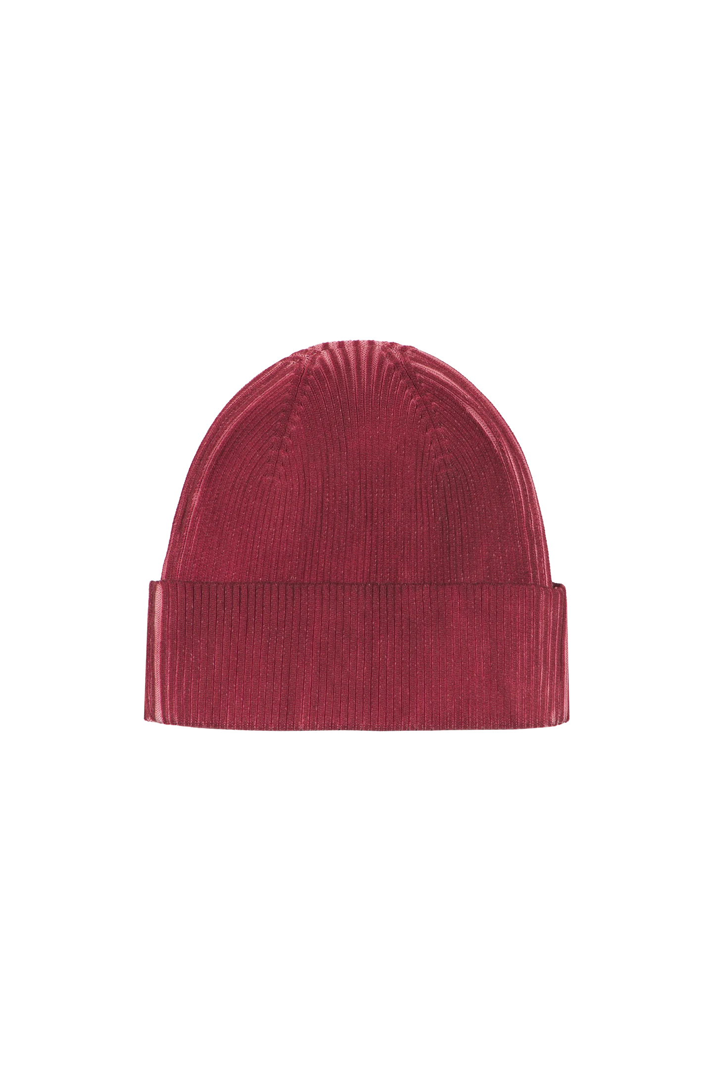 Red Logo Knit Beanie - Image 3