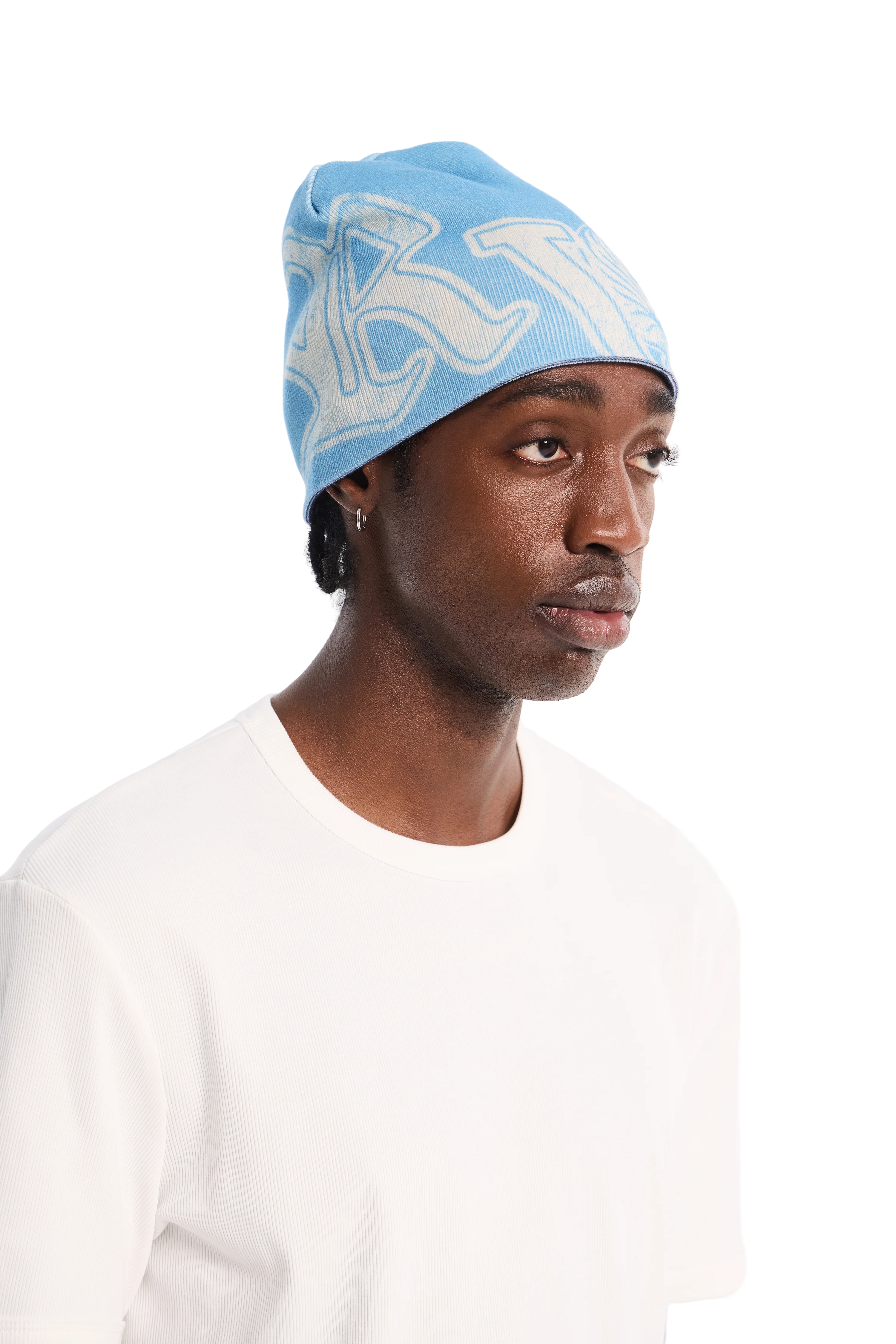 Reversible Beanie Blue - Image 19