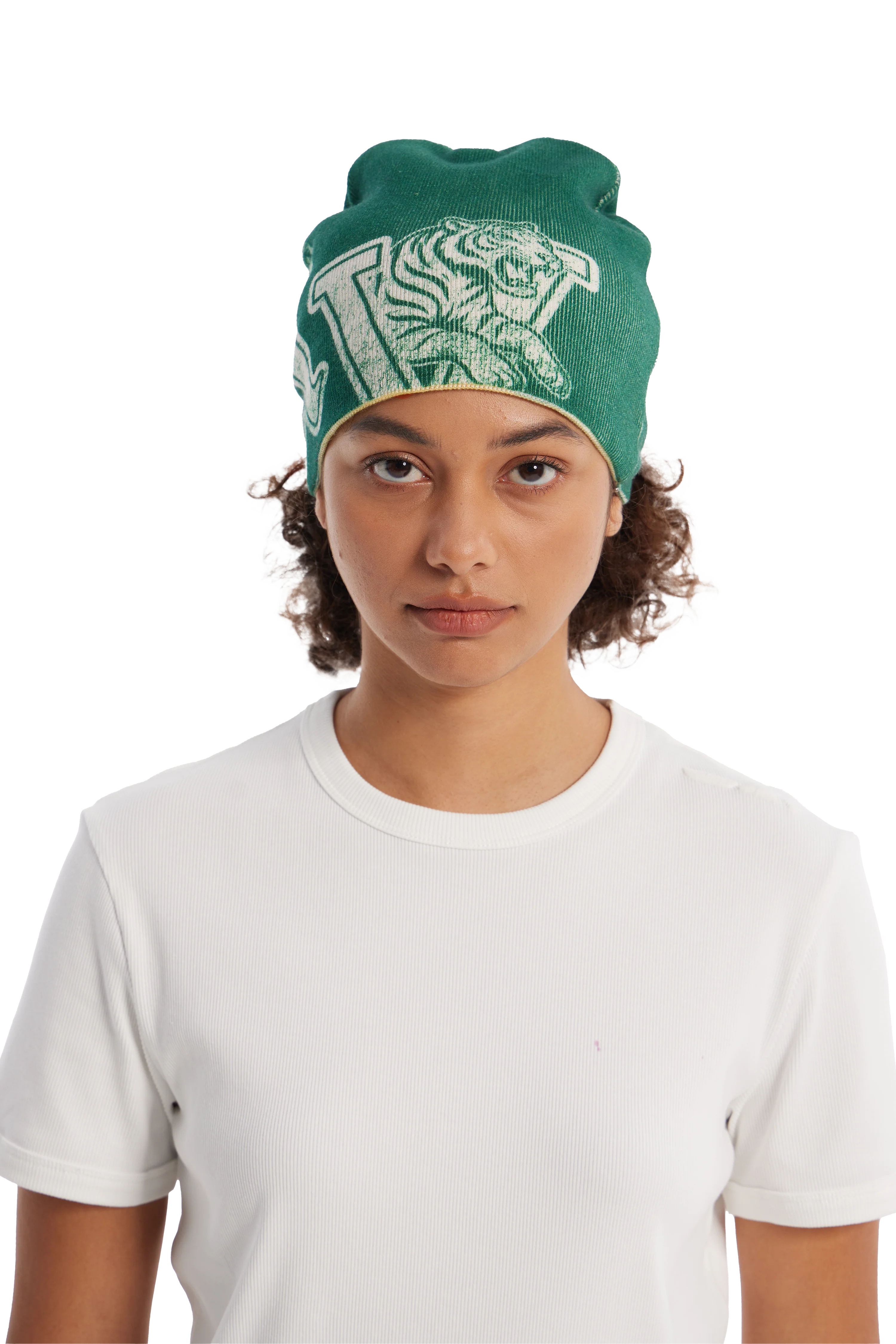 Reversible Beanie Green - Image 6