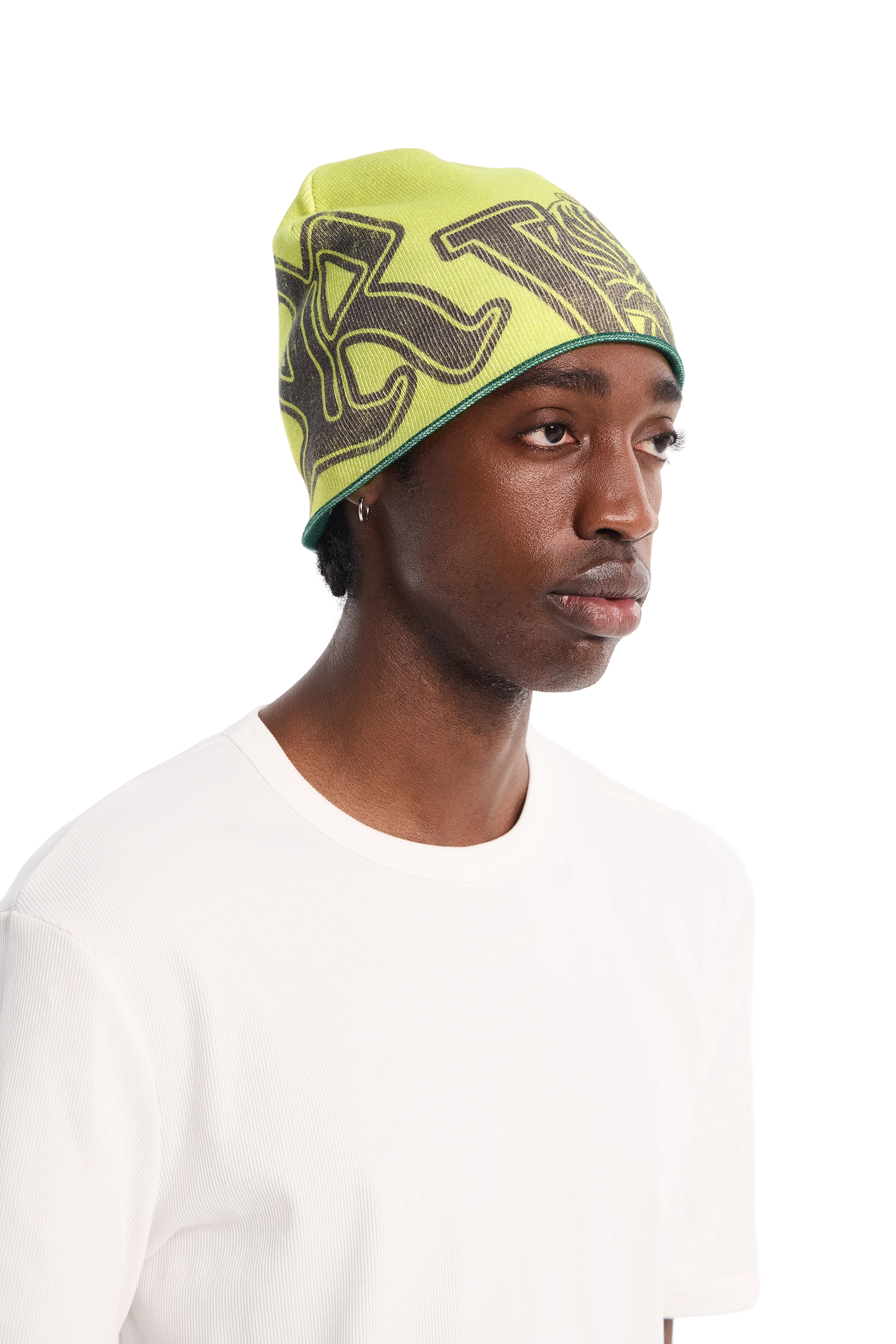 Reversible Beanie Green - Image 8