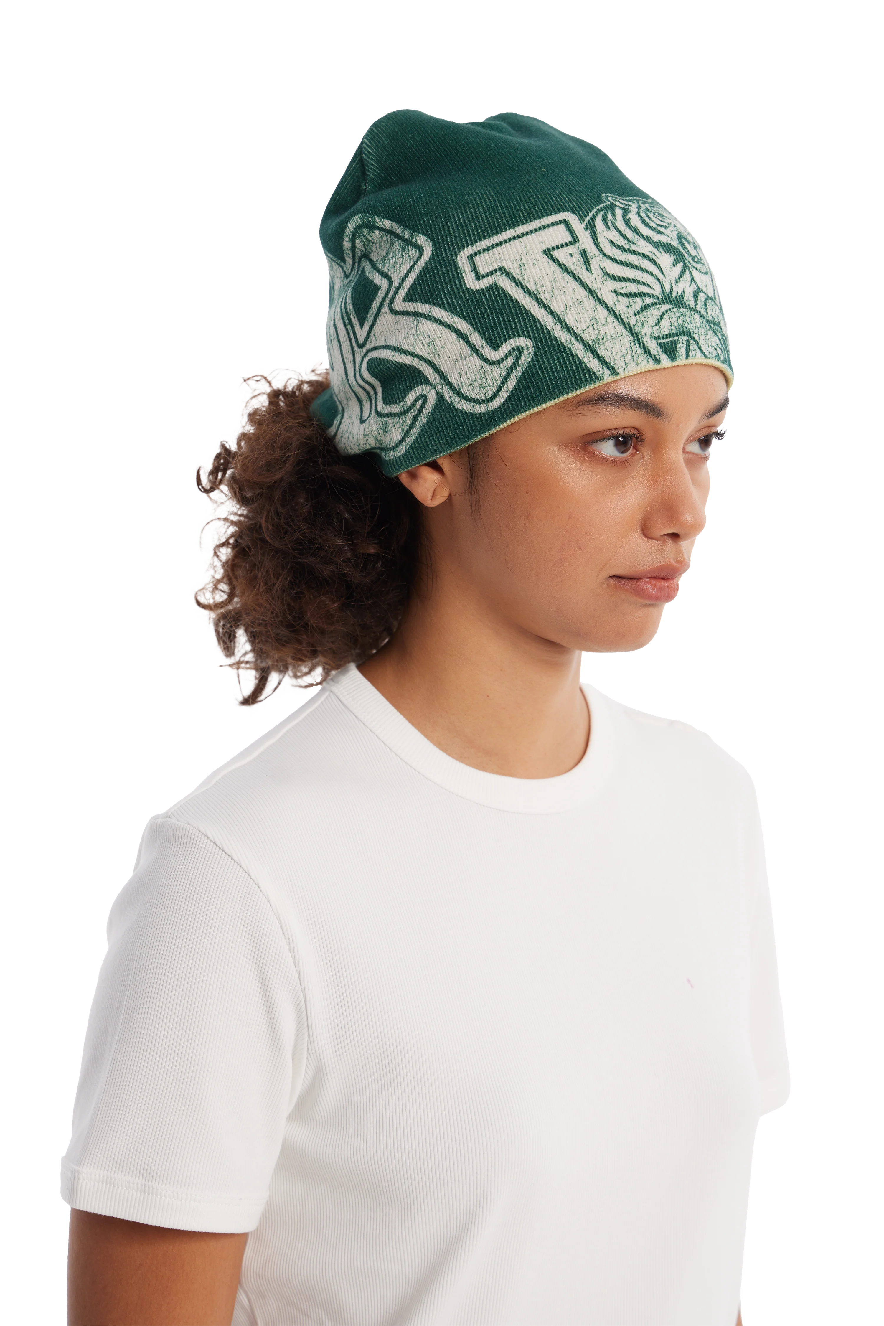 Reversible Beanie Green - Image 9