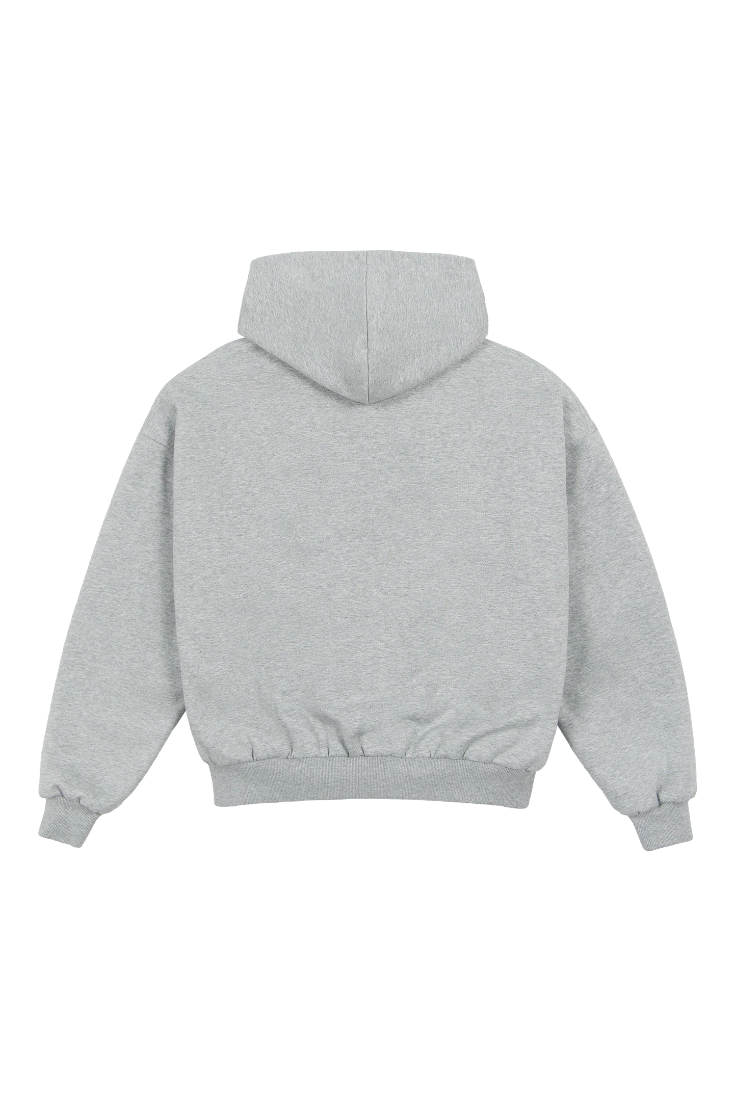 Reversible Flannel Zip-Hoodie Grey Blue - Image 12