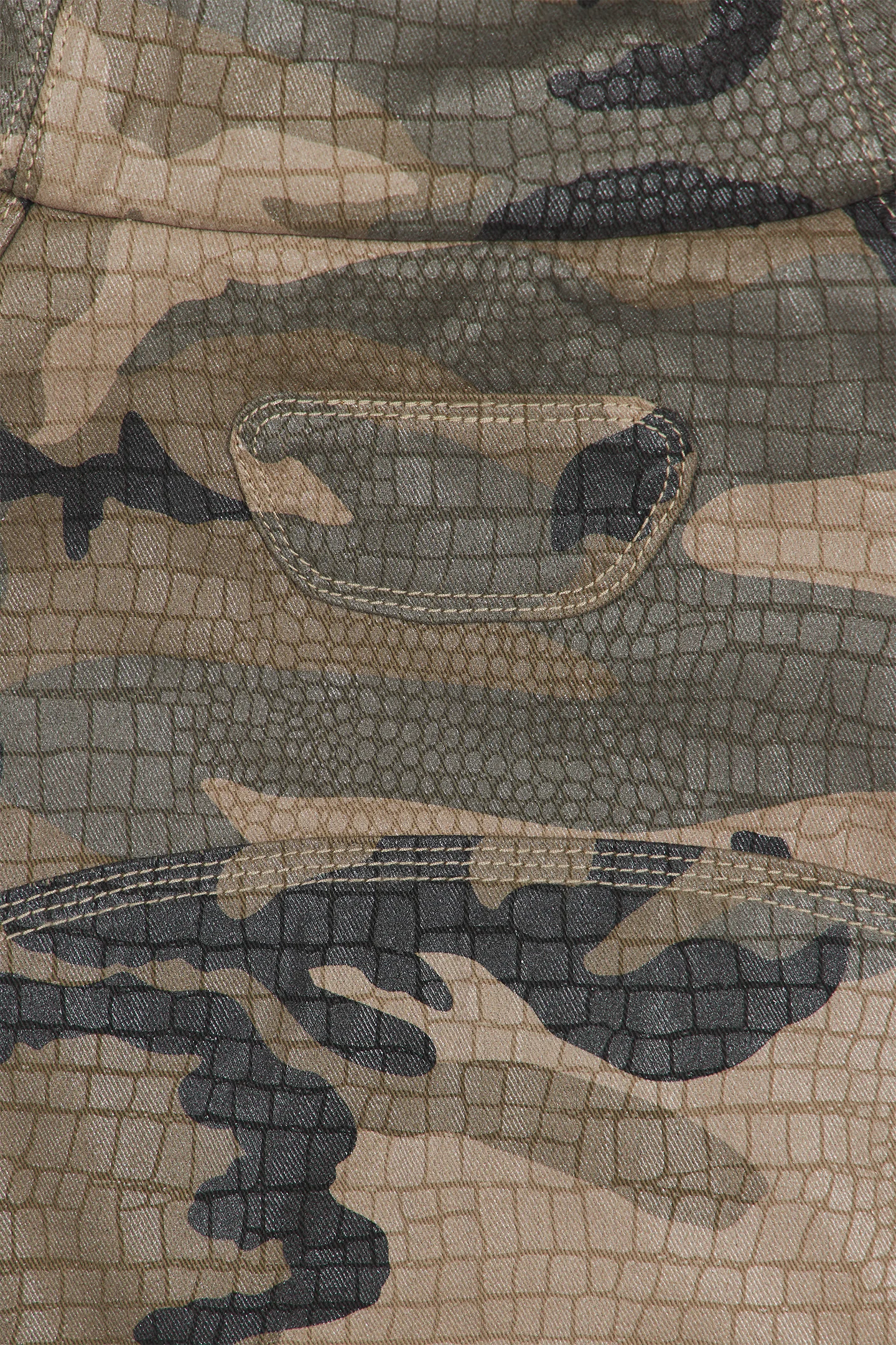 Reversible Raw Denim / Camo Jacket - Image 12