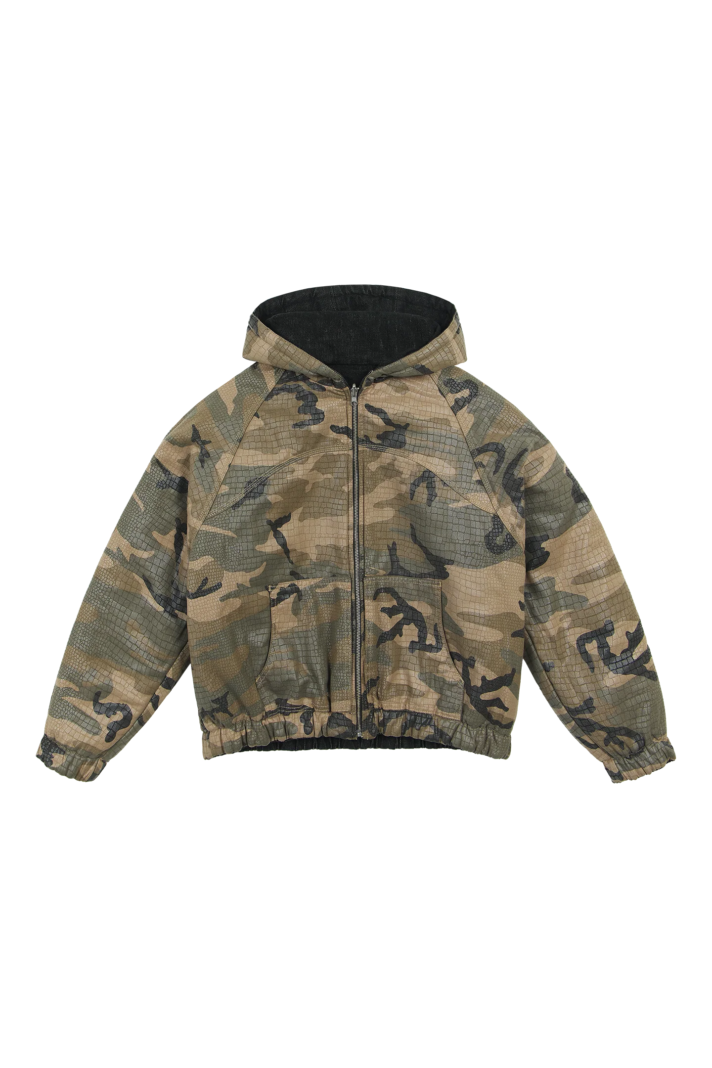 Reversible Raw Denim / Camo Jacket - Image 5