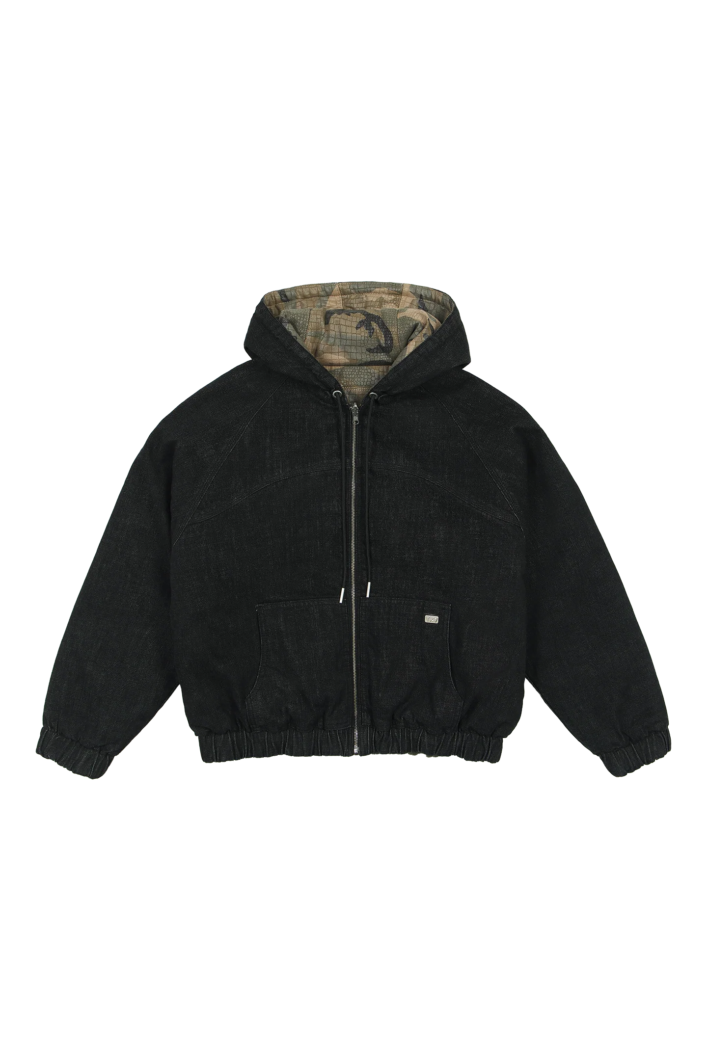 Reversible Raw Denim / Camo Jacket - Image 7