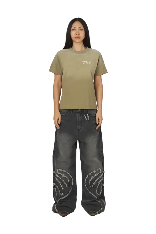 Slim Tee Beige - Image 3