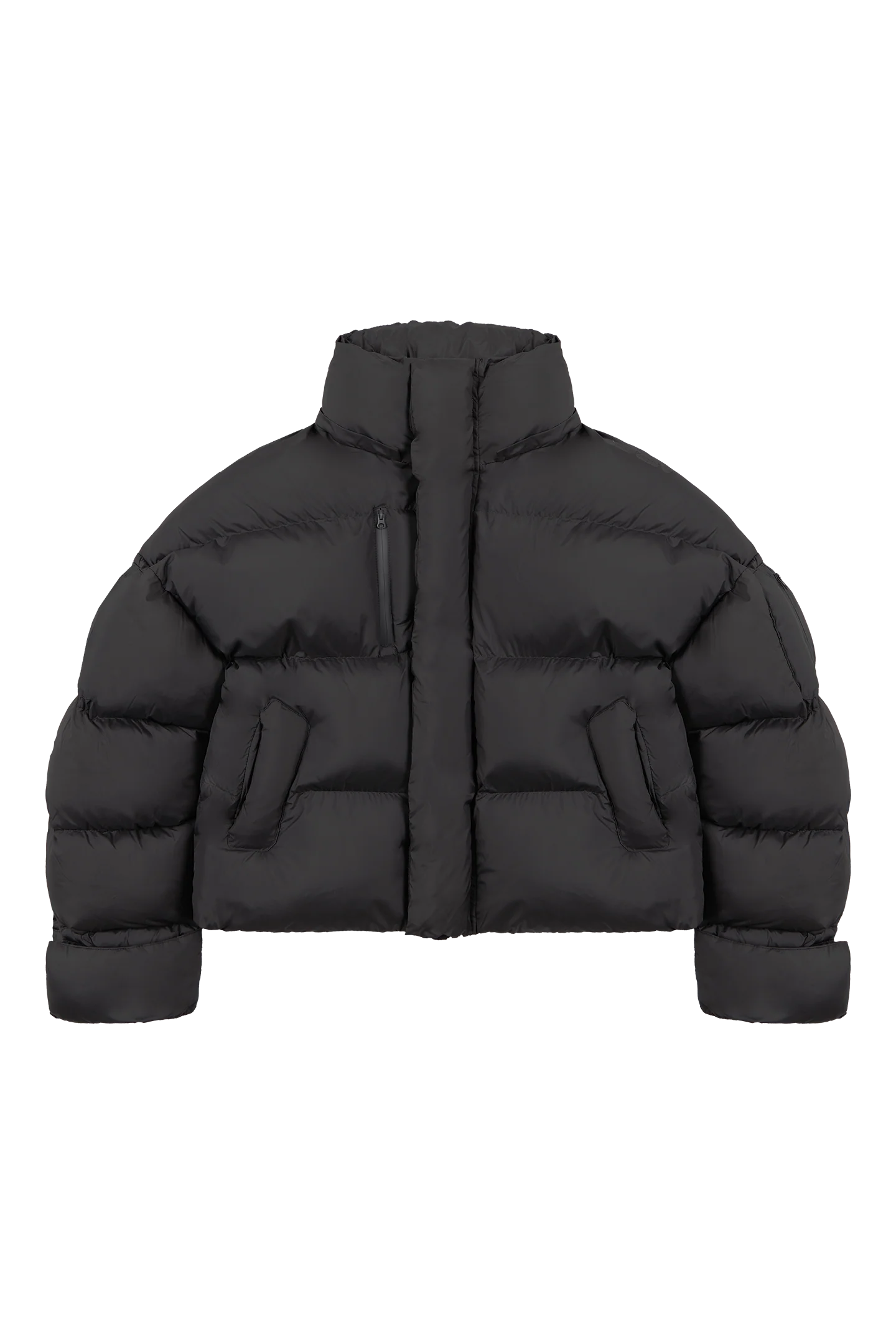 Black Puffer Jacket - Image 6