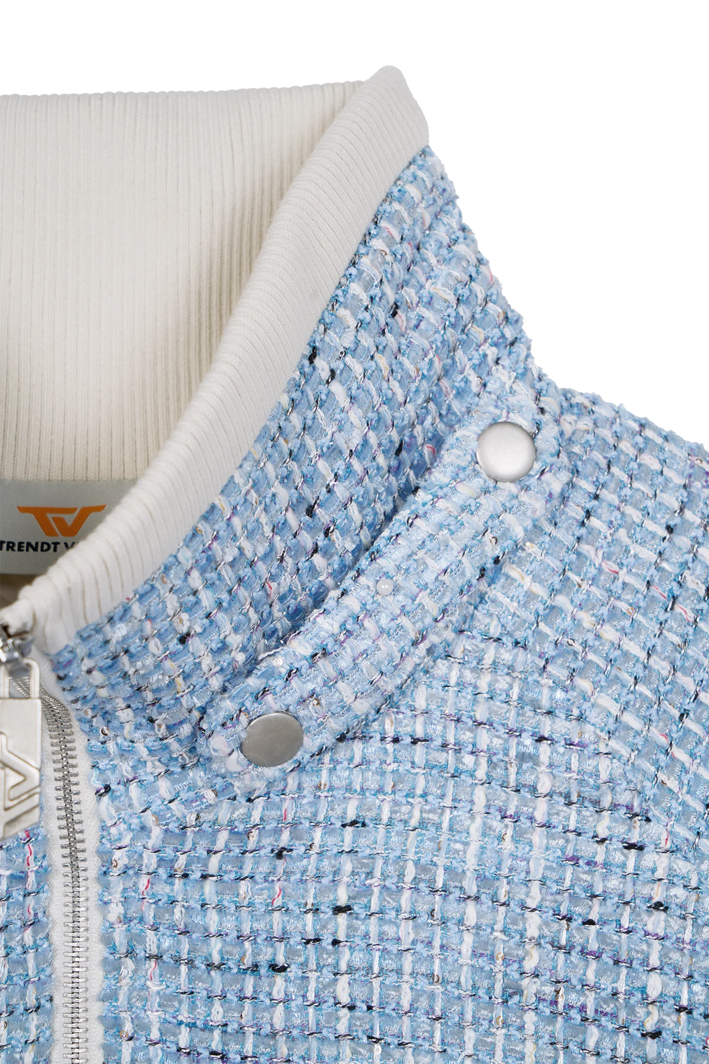 Tweed Jacket Light Blue - Image 7