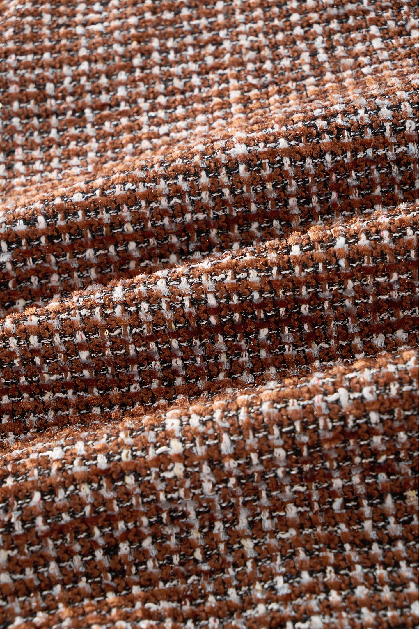 Tweed Jacket Rust Brown - Image 11