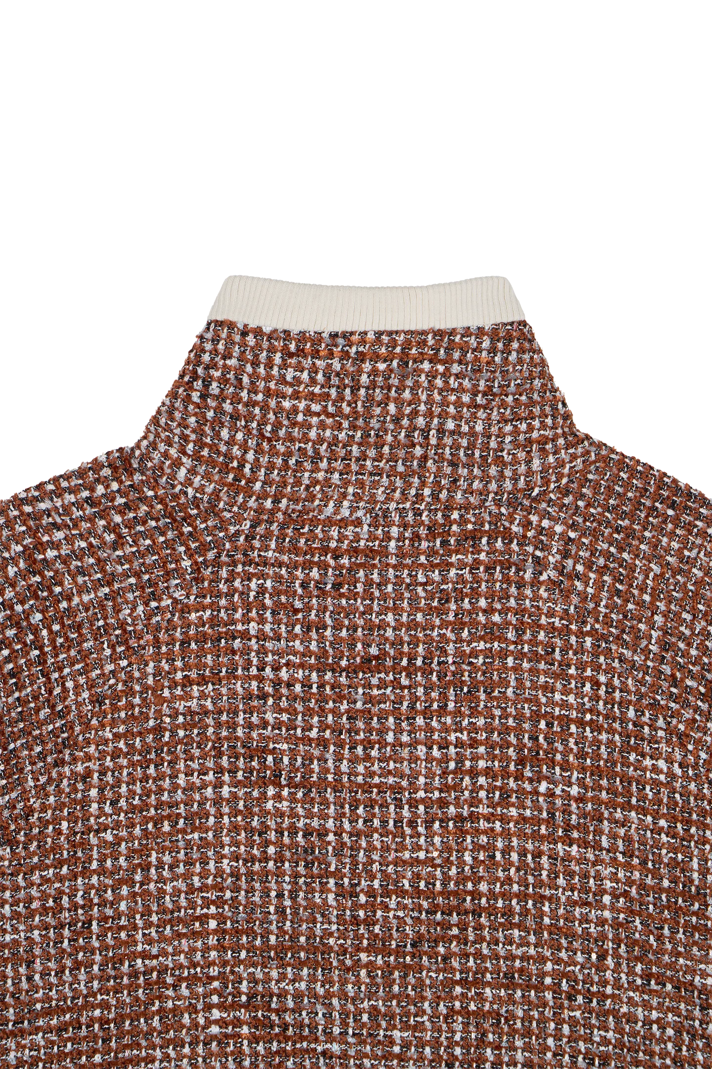 Tweed Jacket Rust Brown - Image 9