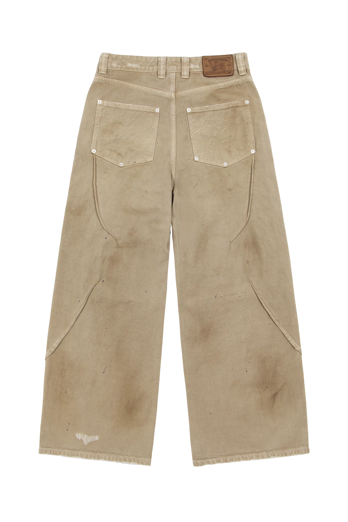 Twill Pants Beige - Image 5