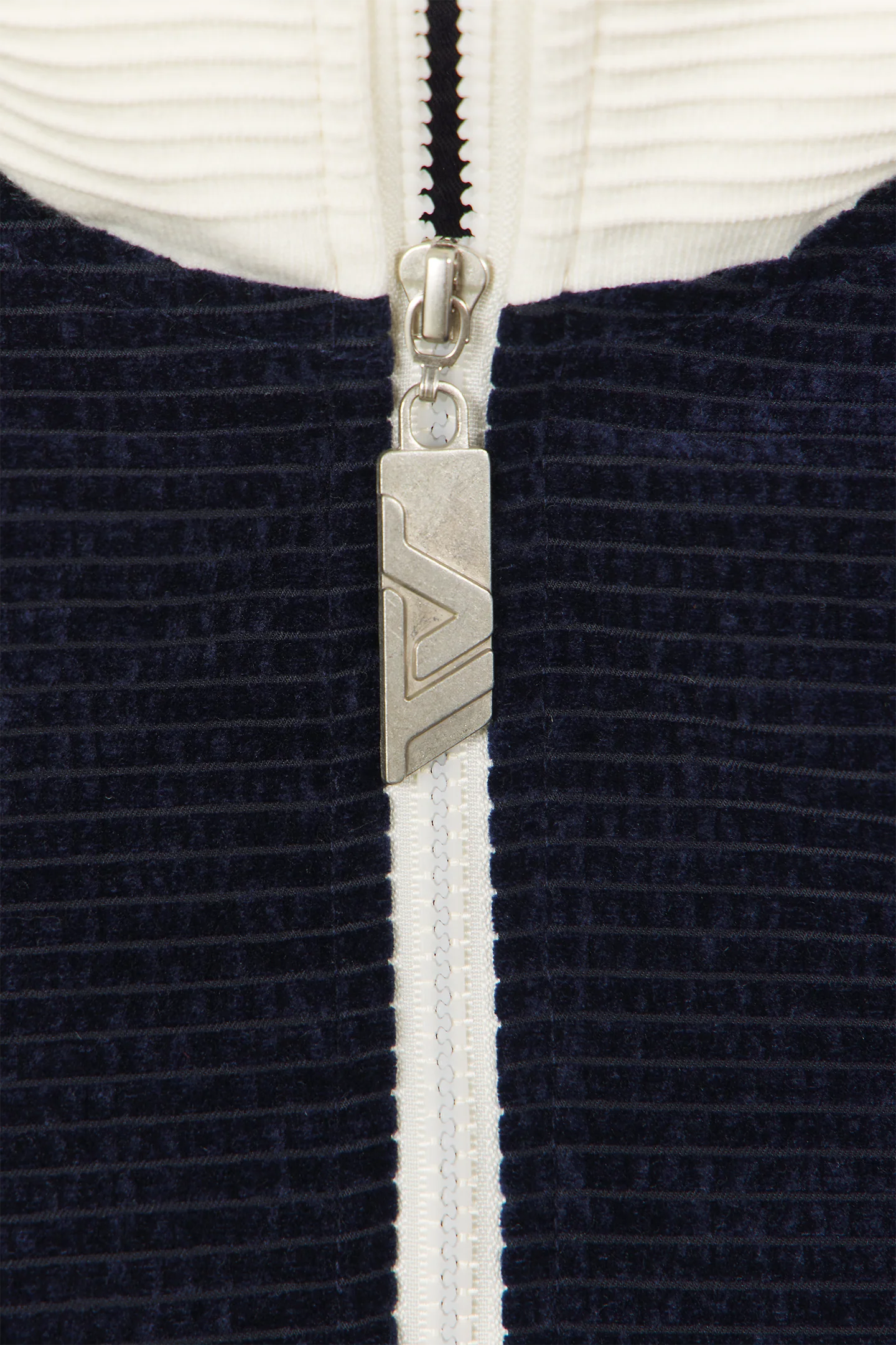 Velour Track Jacket Blue - Image 5