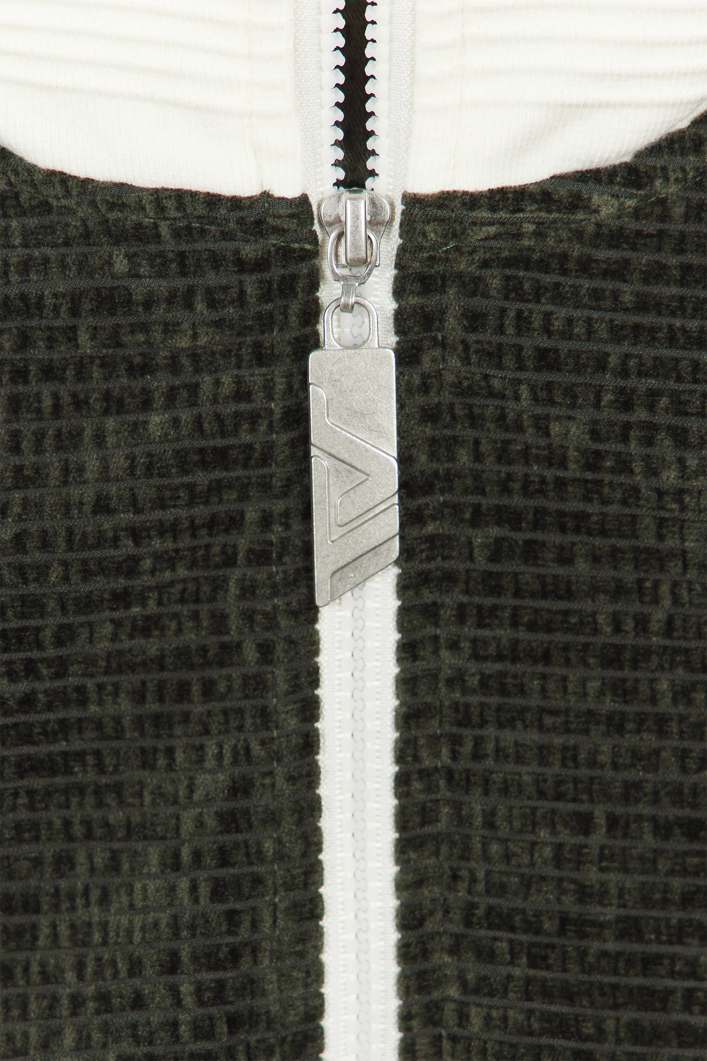 Velour Track Jacket Green - Image 5