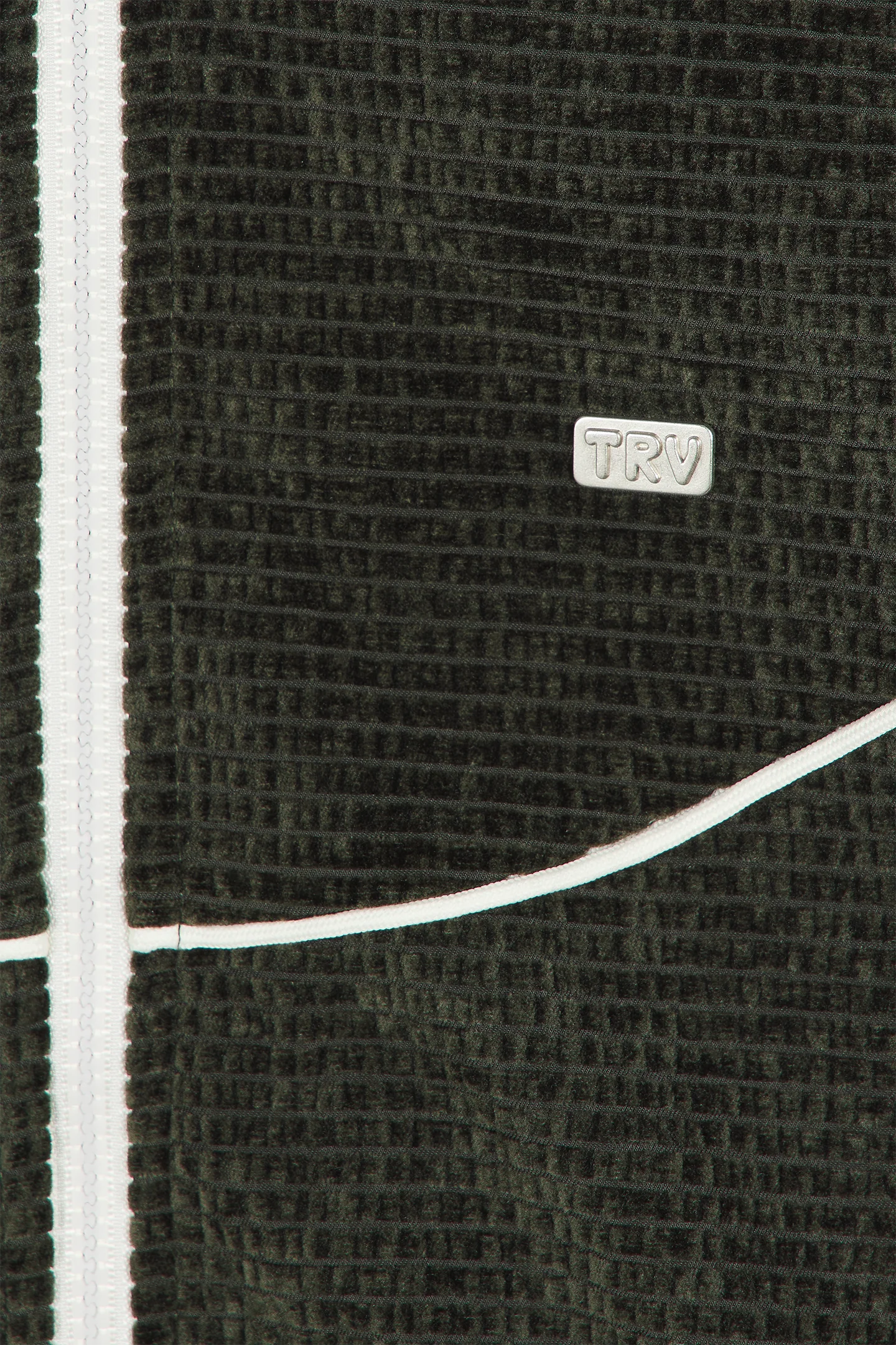 Velour Track Jacket Green - Image 6