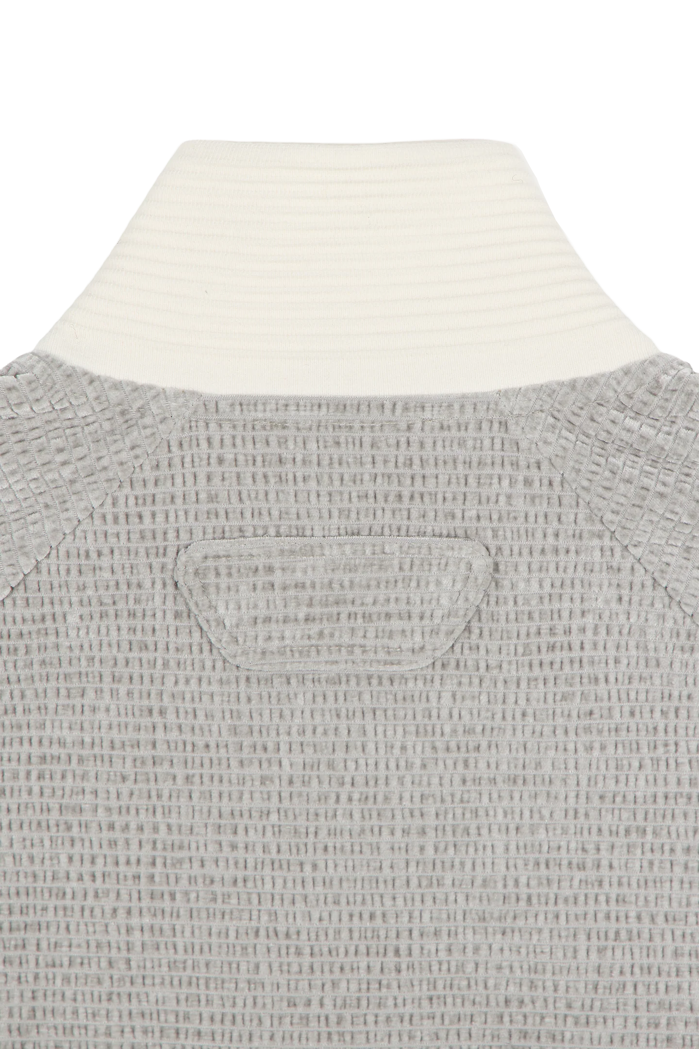 Velour Track Jacket Grey - Image 7